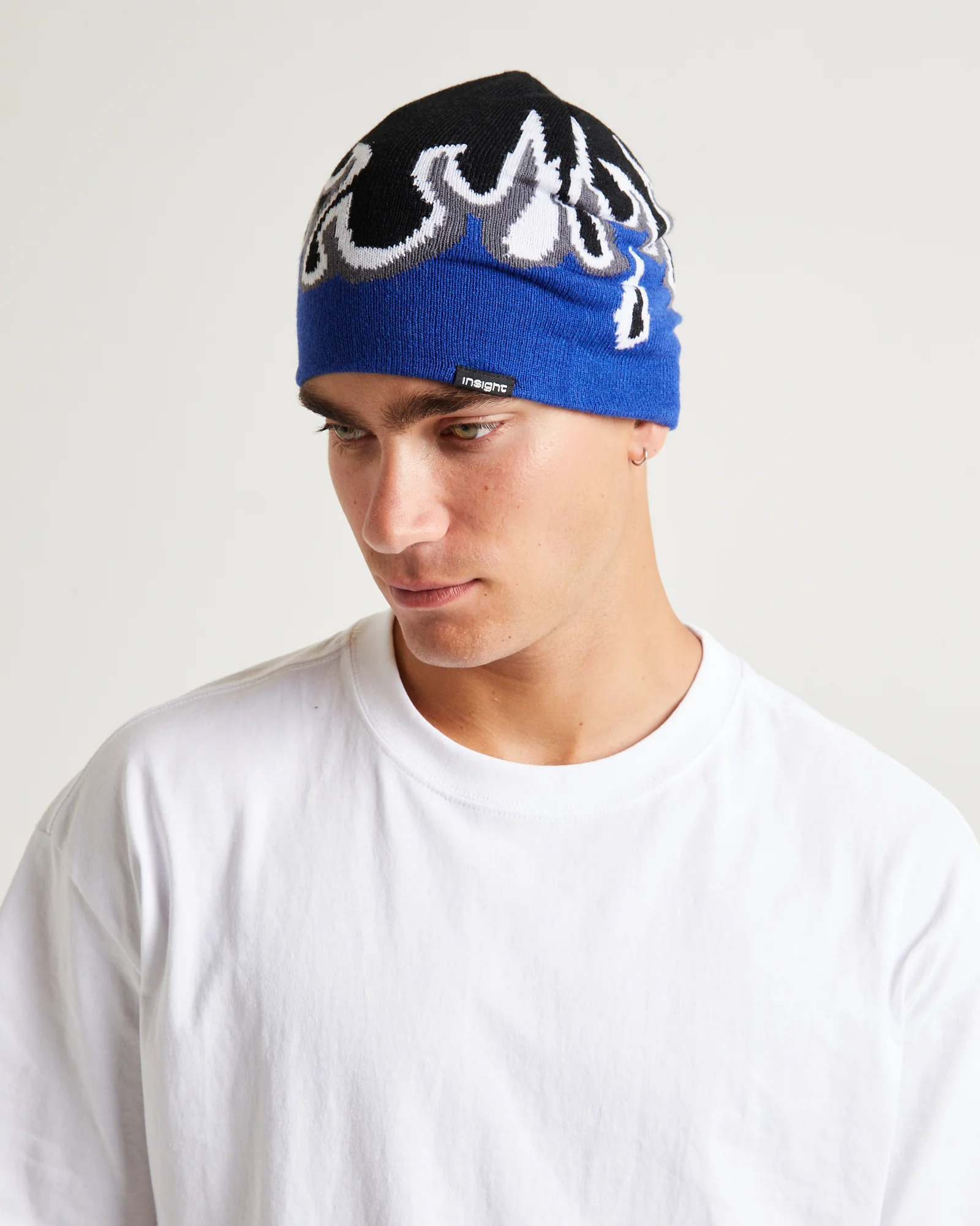 Flamin Skull Beanie - Image 2