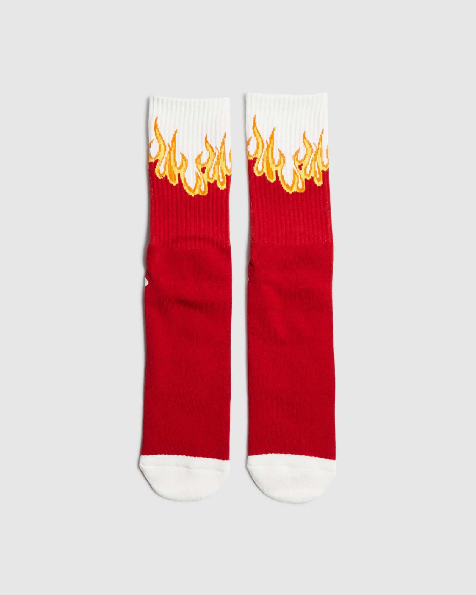 Flamin Socks 2 Pack Red/Black - Image 4