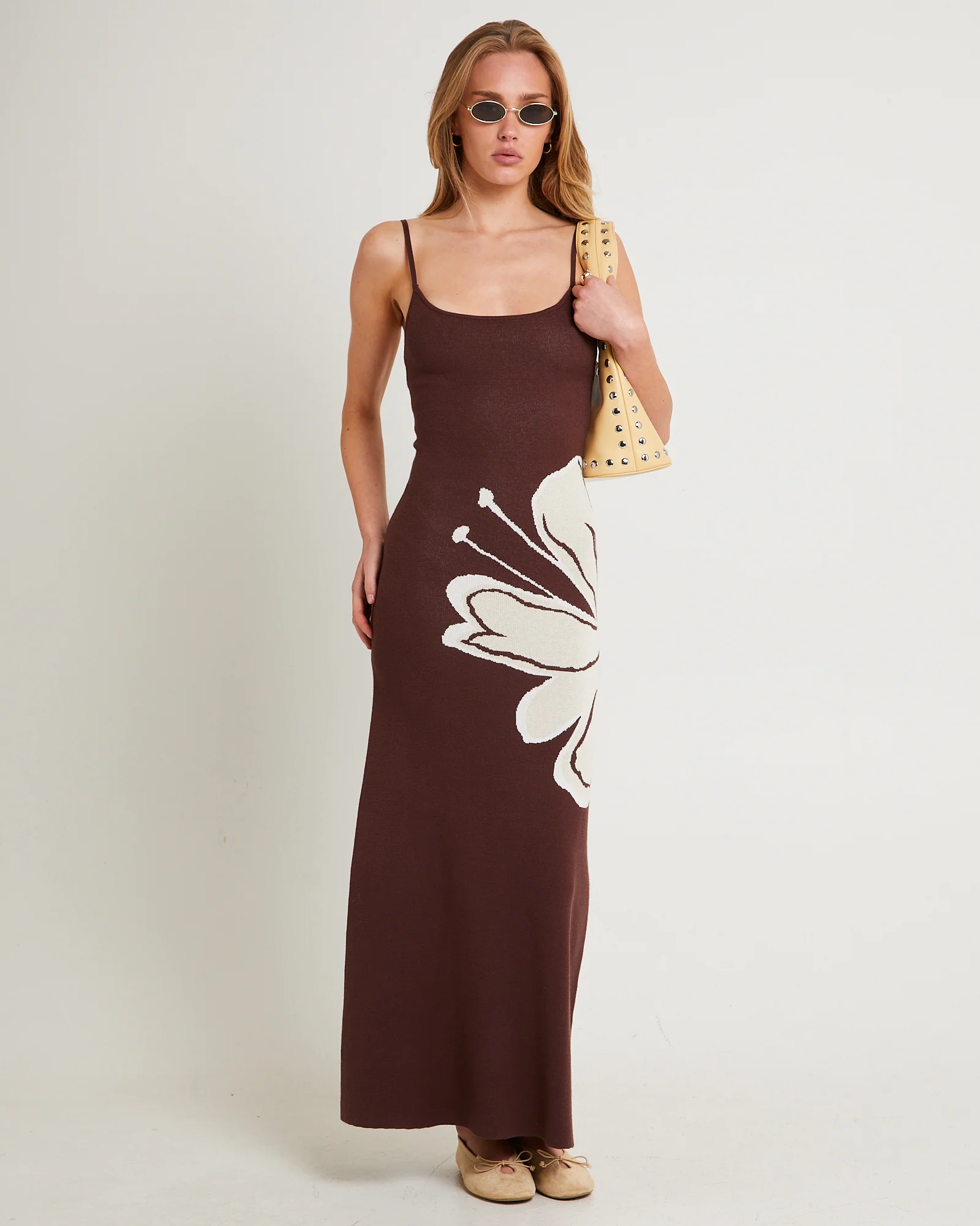 Flora Knit Maxi Dress - Image 2