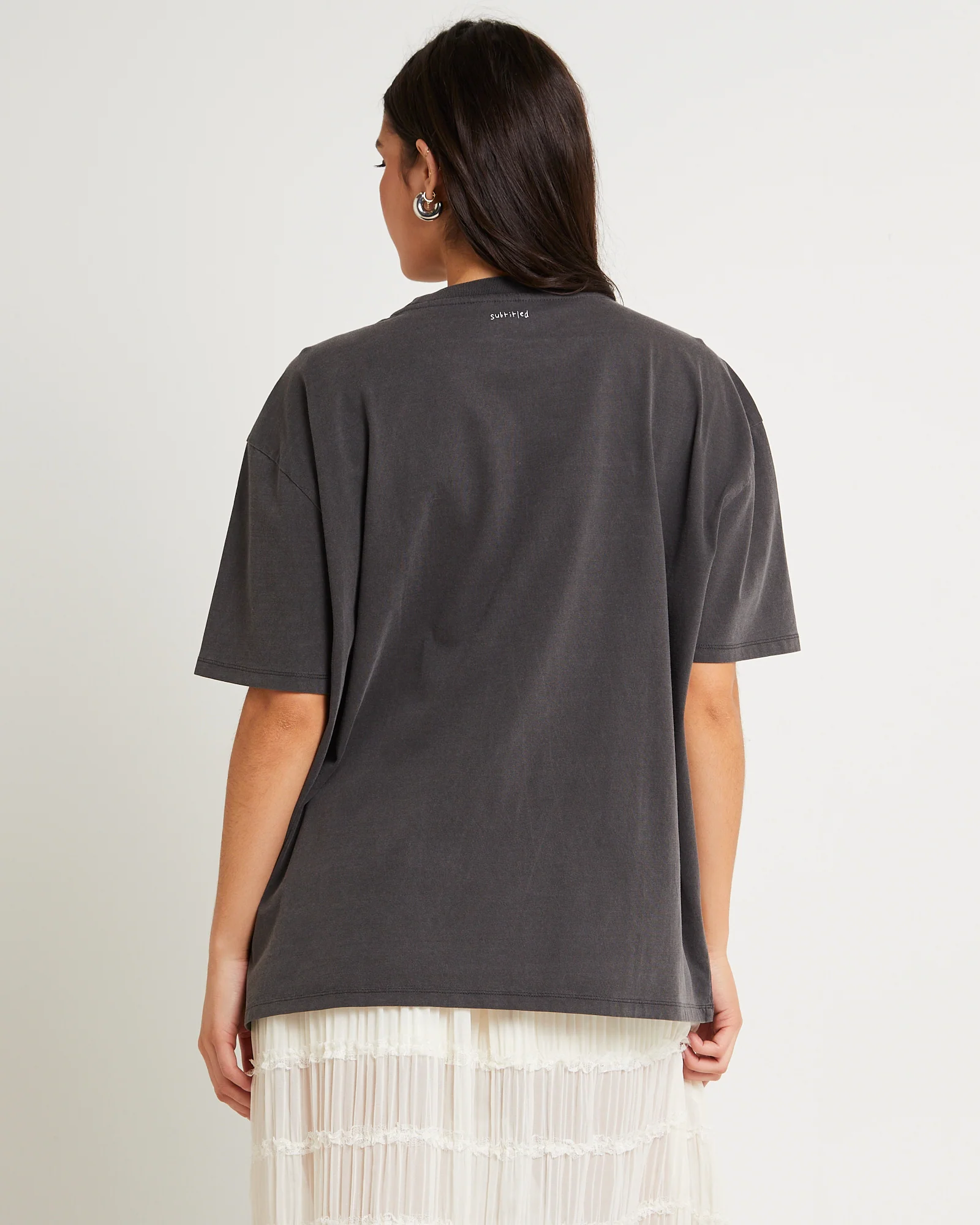 Flora Washed Oversized T-Shirt - Image 3