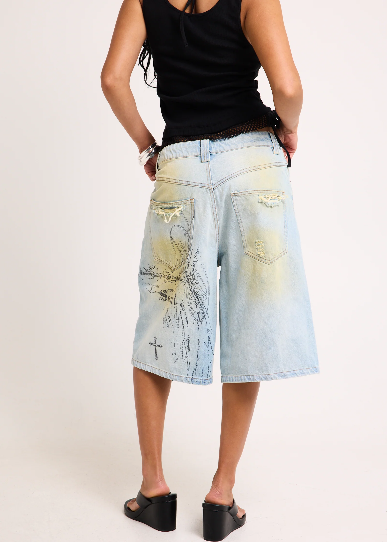 Florence Printed Jorts - Image 4