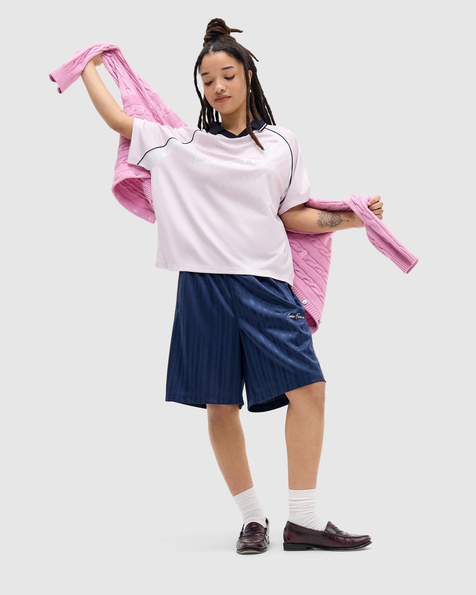 Monogram Boyfriend Football Top - Image 3