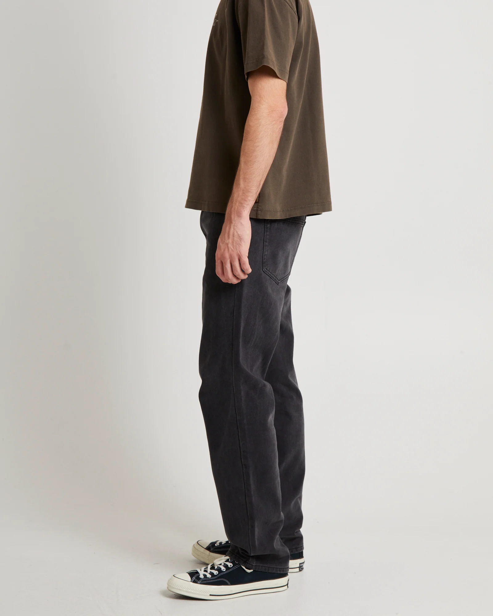 Fracture Straight Denim Jeans - Image 4