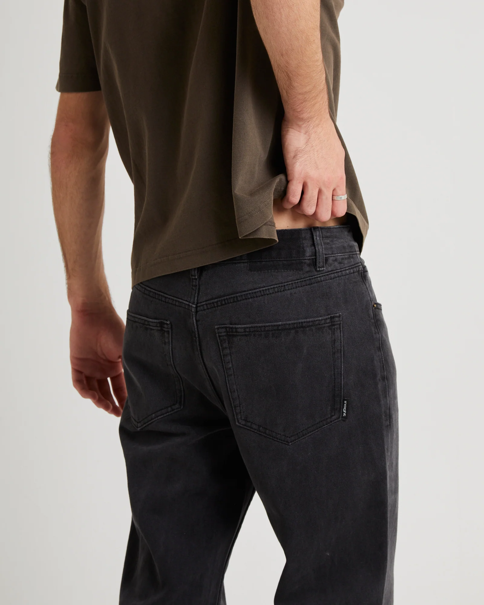 Fracture Straight Denim Jeans - Image 5