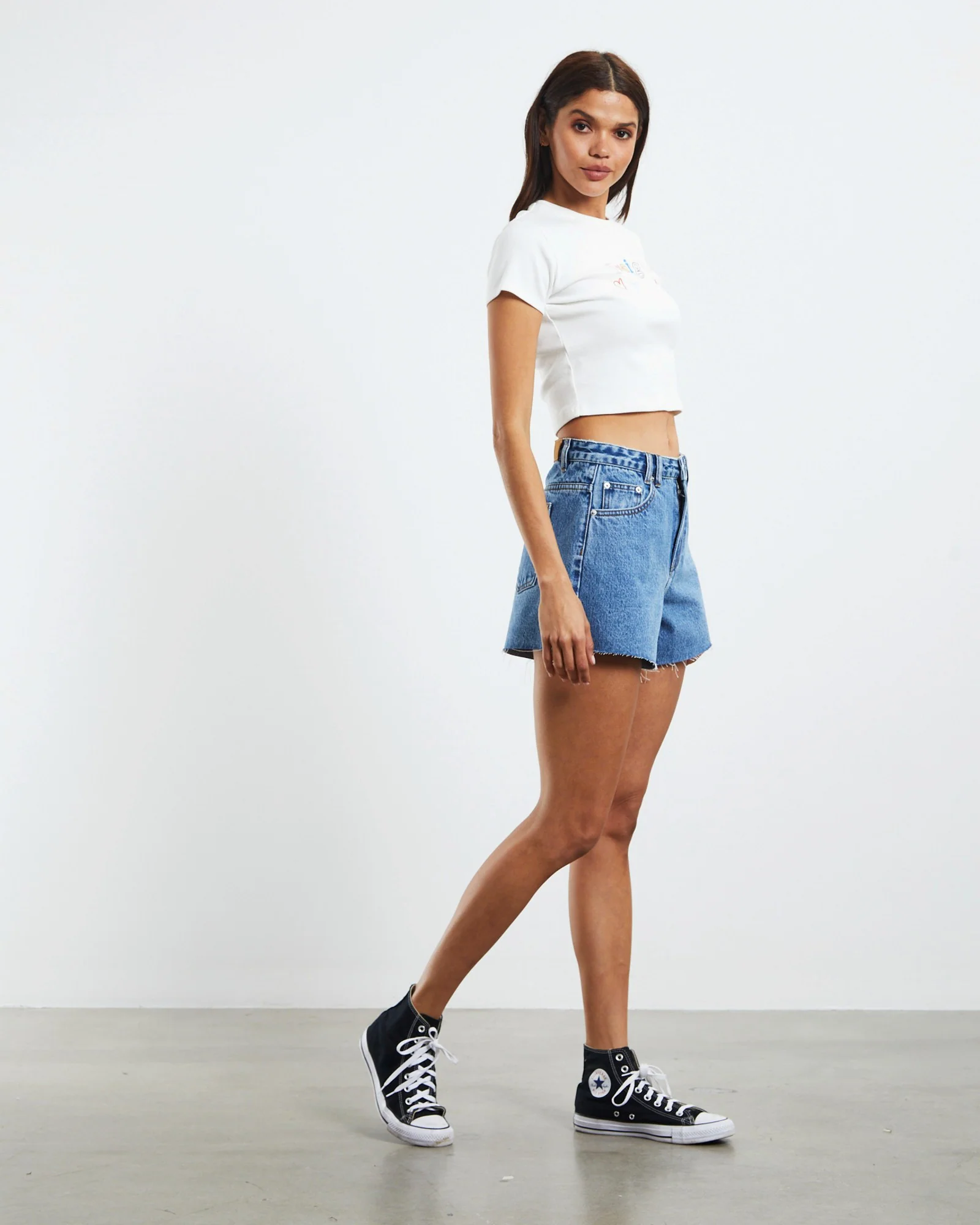 Frankie Shorts Mid 90s Blue - Image 4