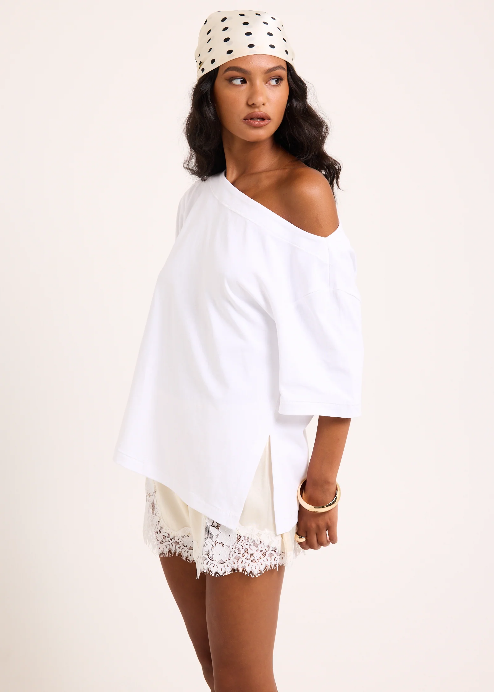 Freya Asymmetric Short Sleeve T-Shirt - Image 4