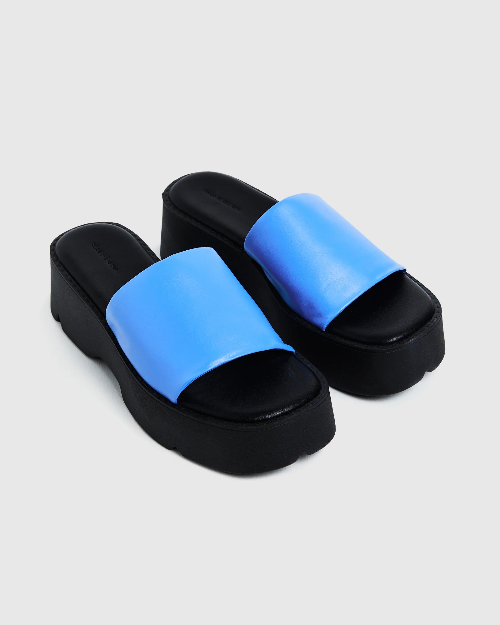 Freya Flatform Slides Azure - Image 3