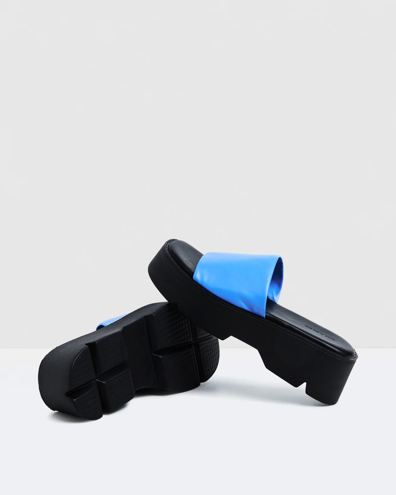 Freya Flatform Slides Azure - Image 4