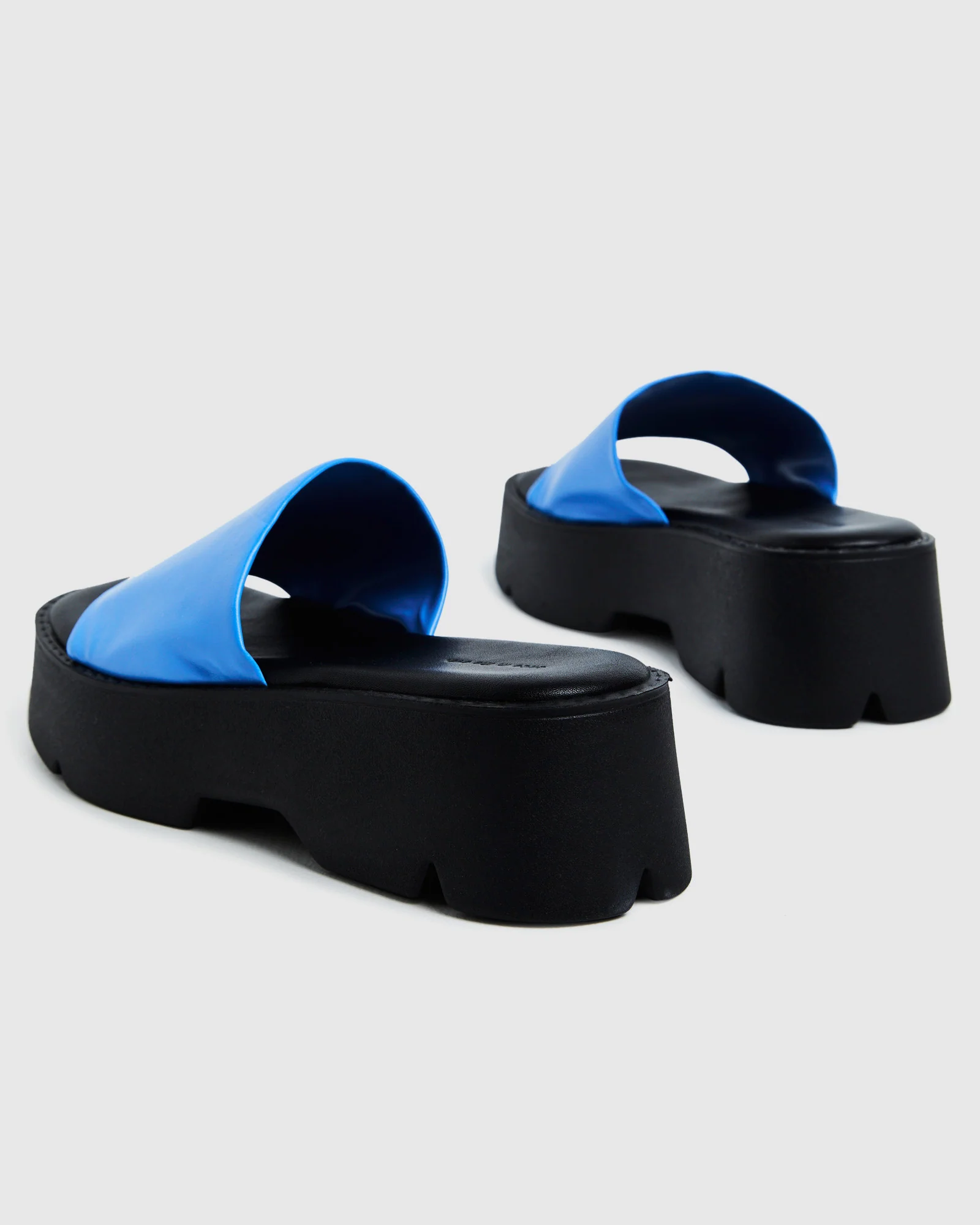 Freya Flatform Slides Azure - Image 5