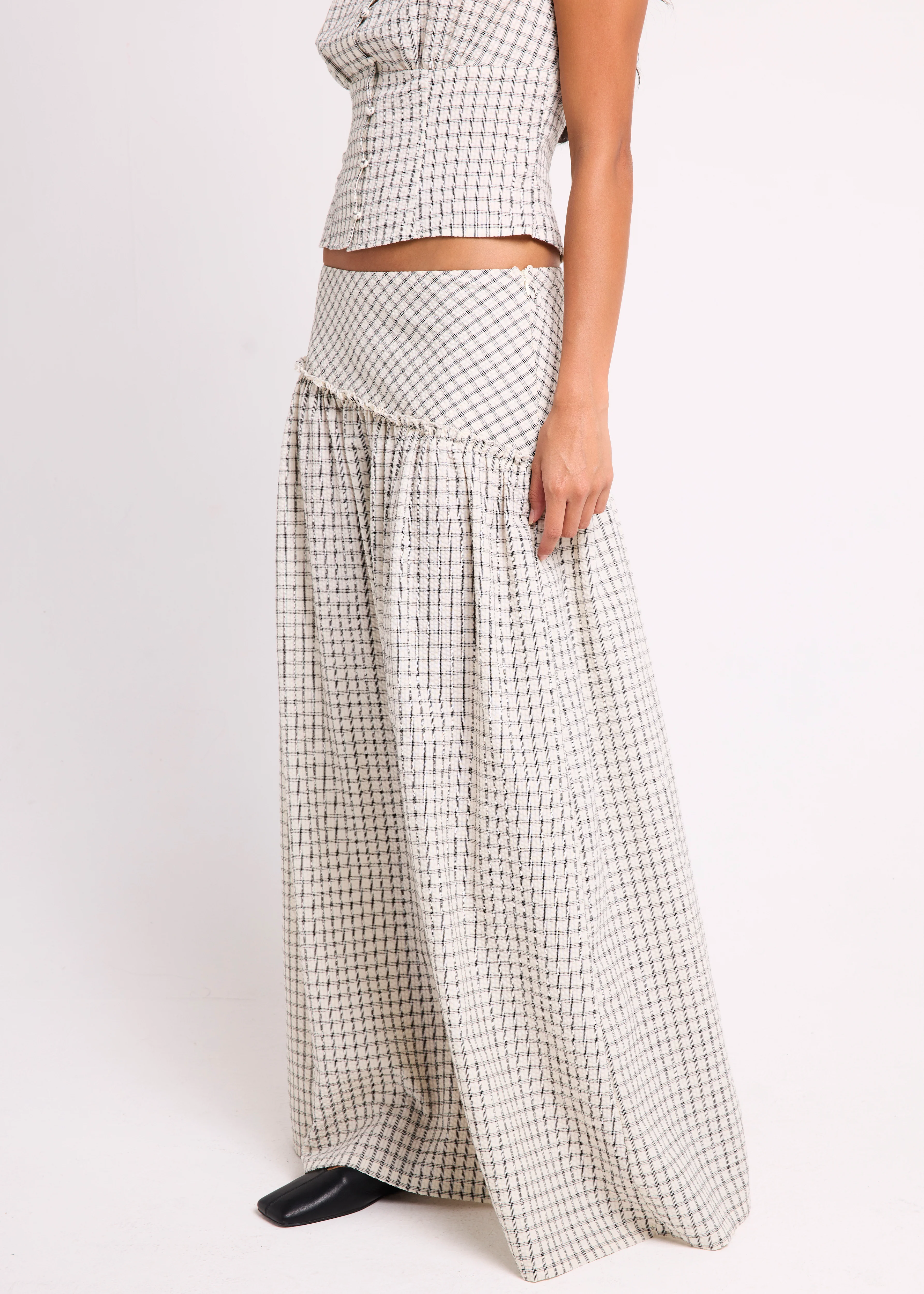 Freydis Check Skirt - Image 4