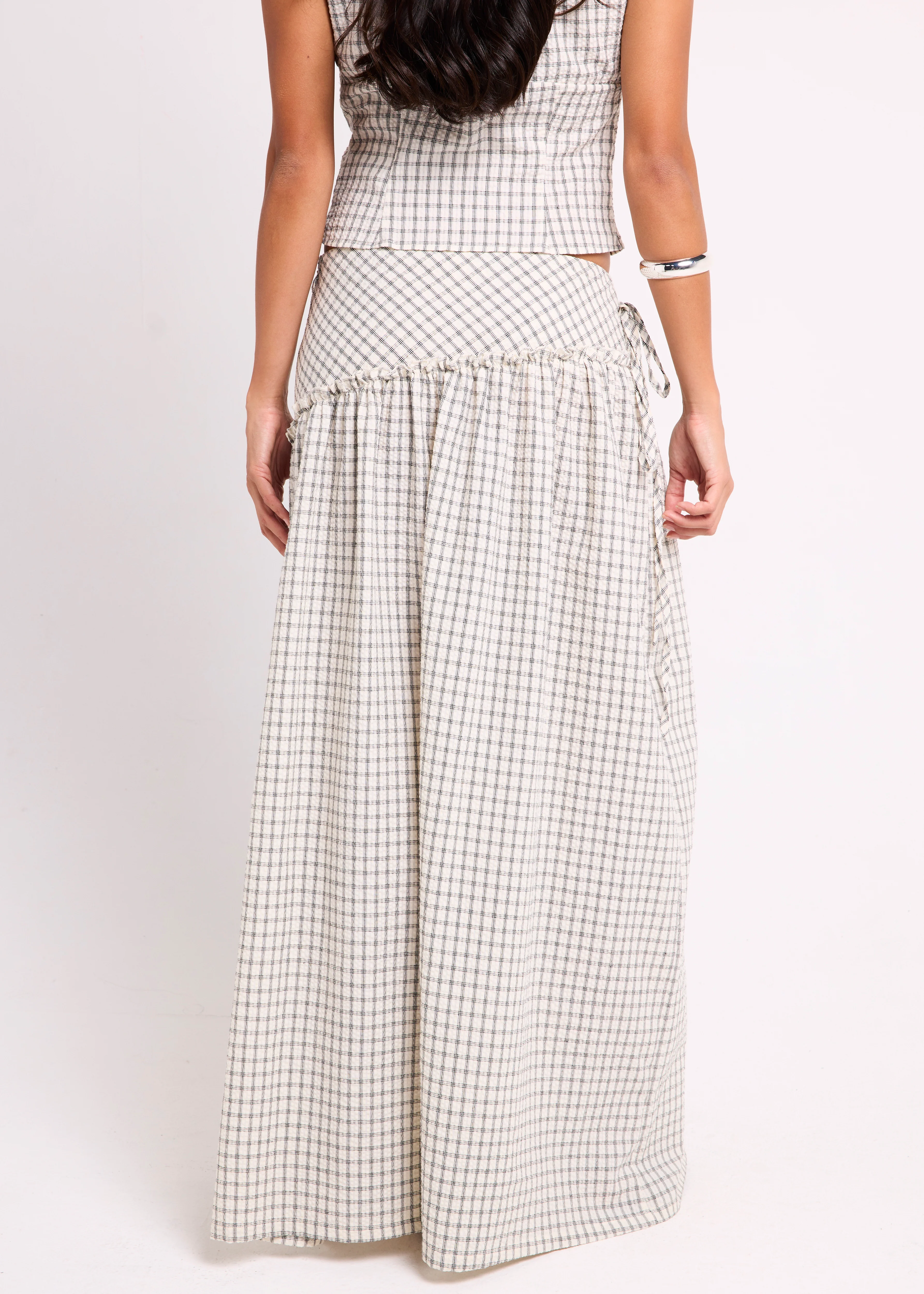 Freydis Check Skirt - Image 5