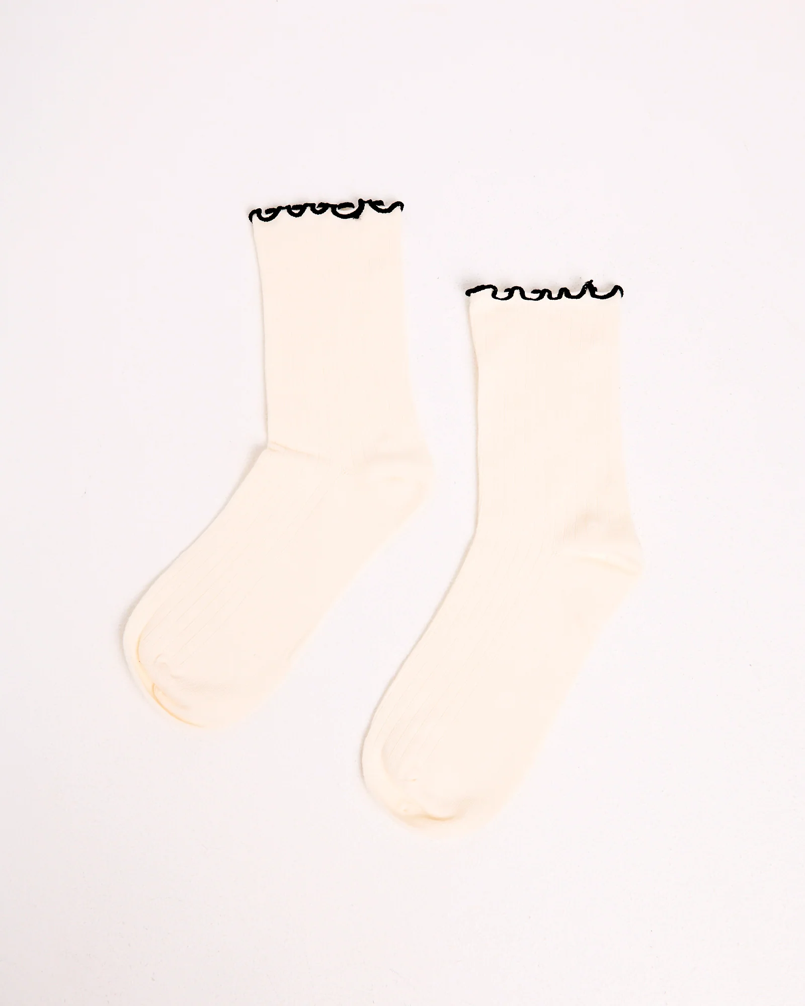 Frill Ribbed Socks 3 Pack - Image 5