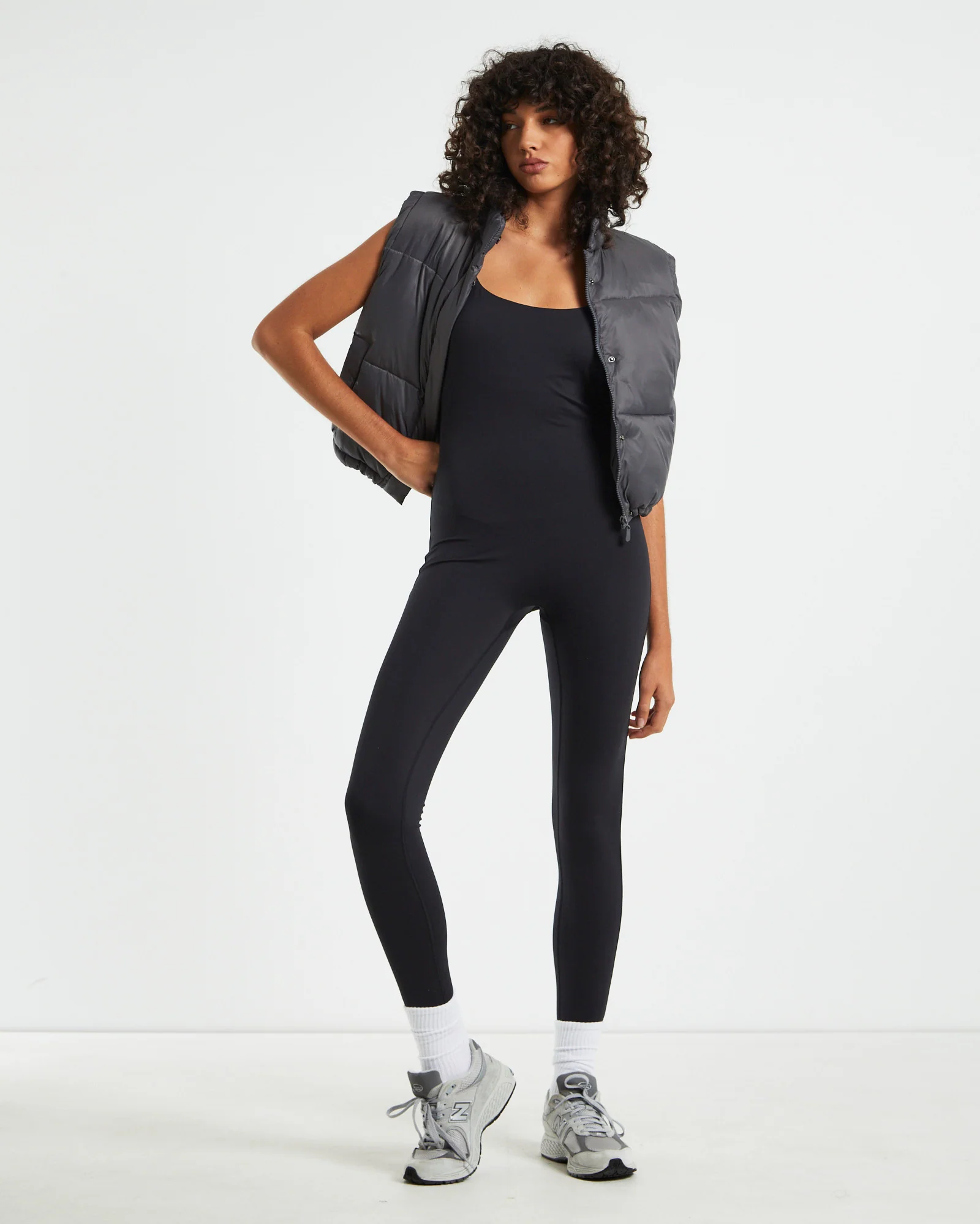 Full Length Unitard Black - Image 3