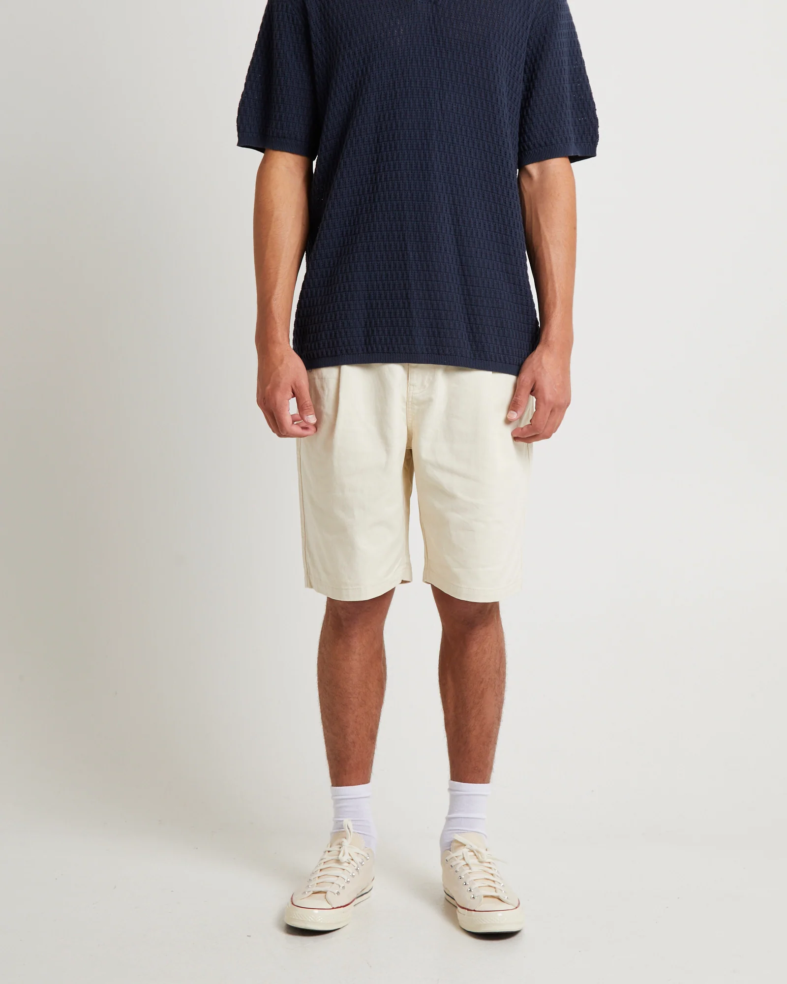 Fuller Pleated Chino Shorts - Image 3