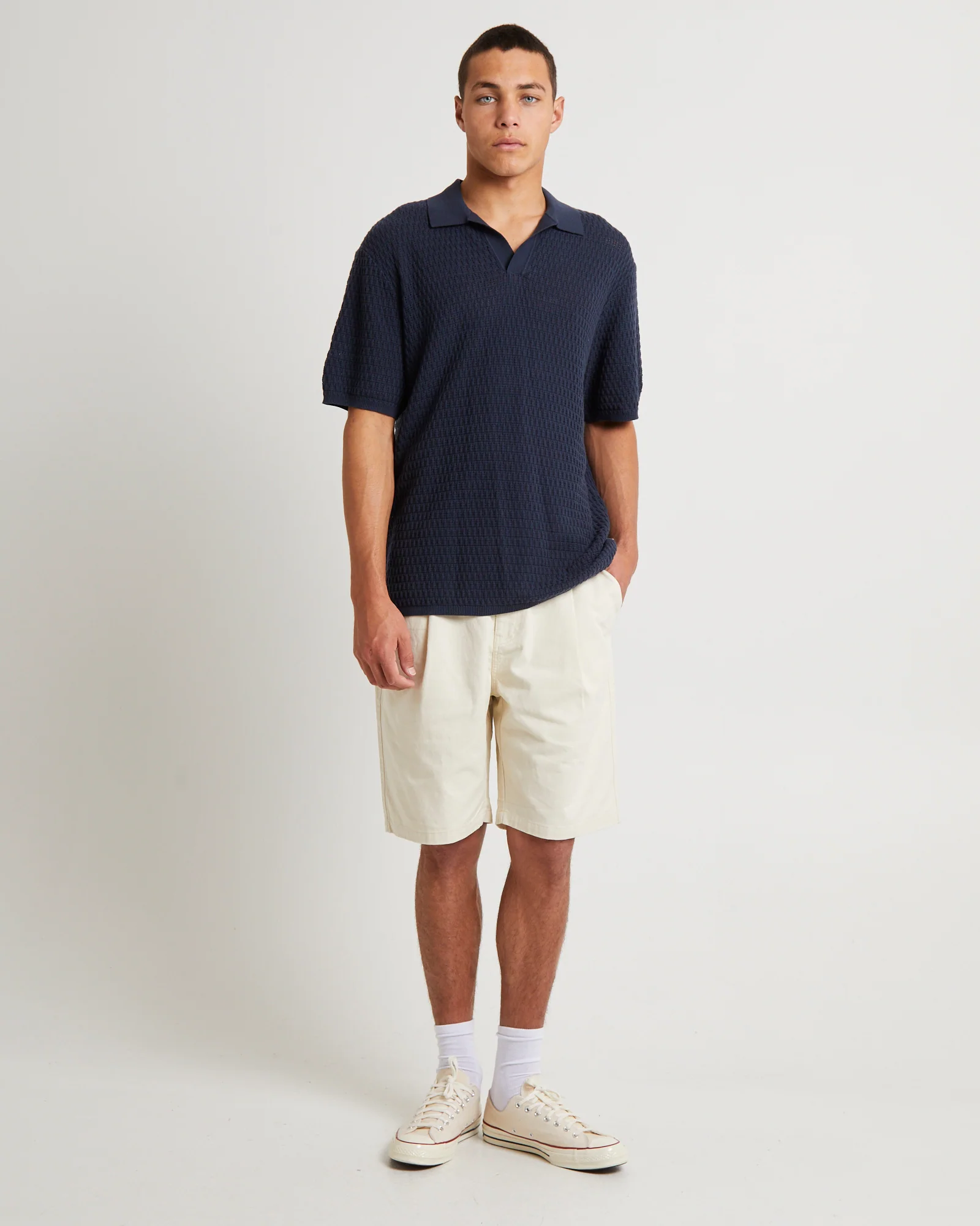 Fuller Pleated Chino Shorts - Image 5