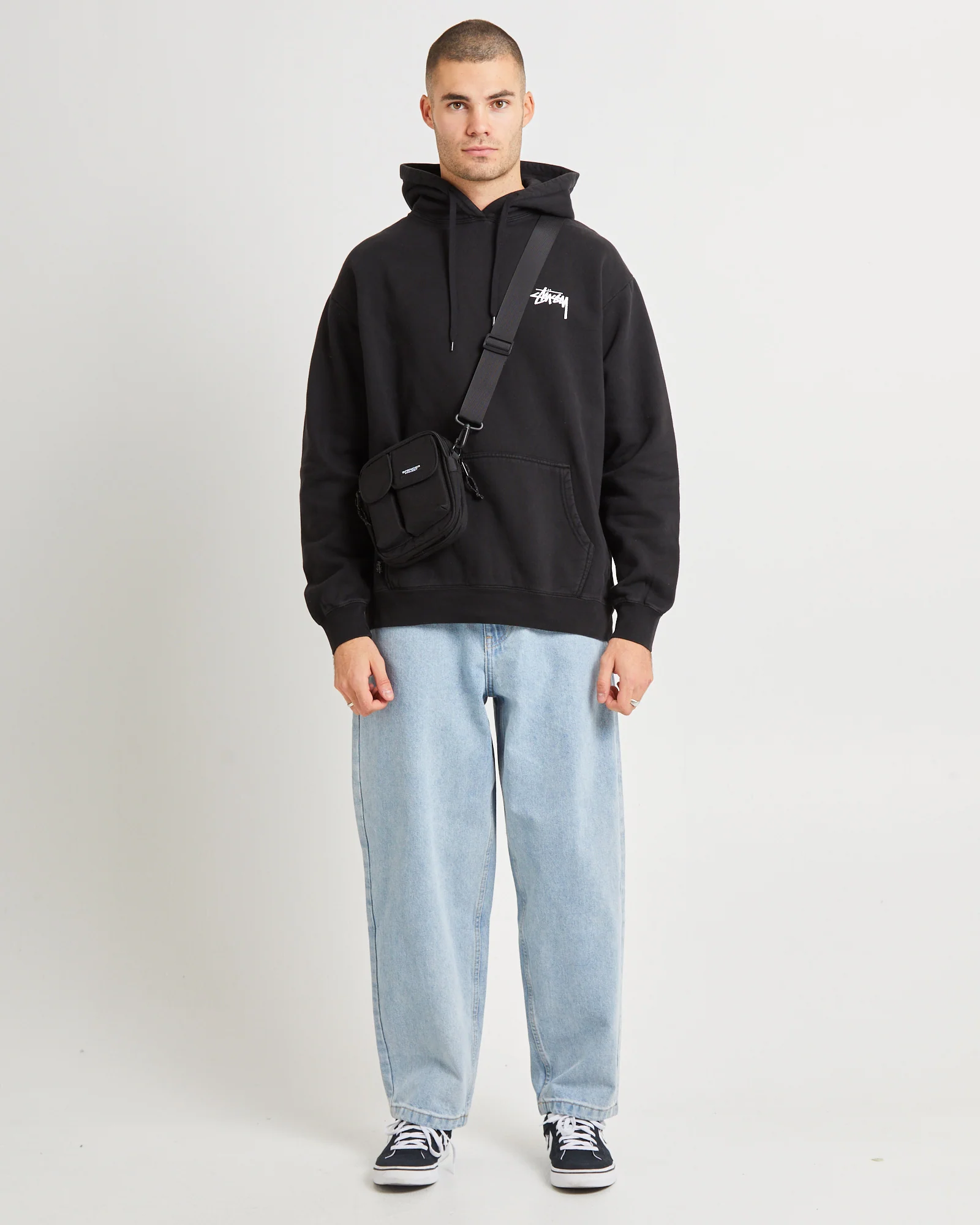 Fuzzy Dice Fleece Hoodie Black - Image 3