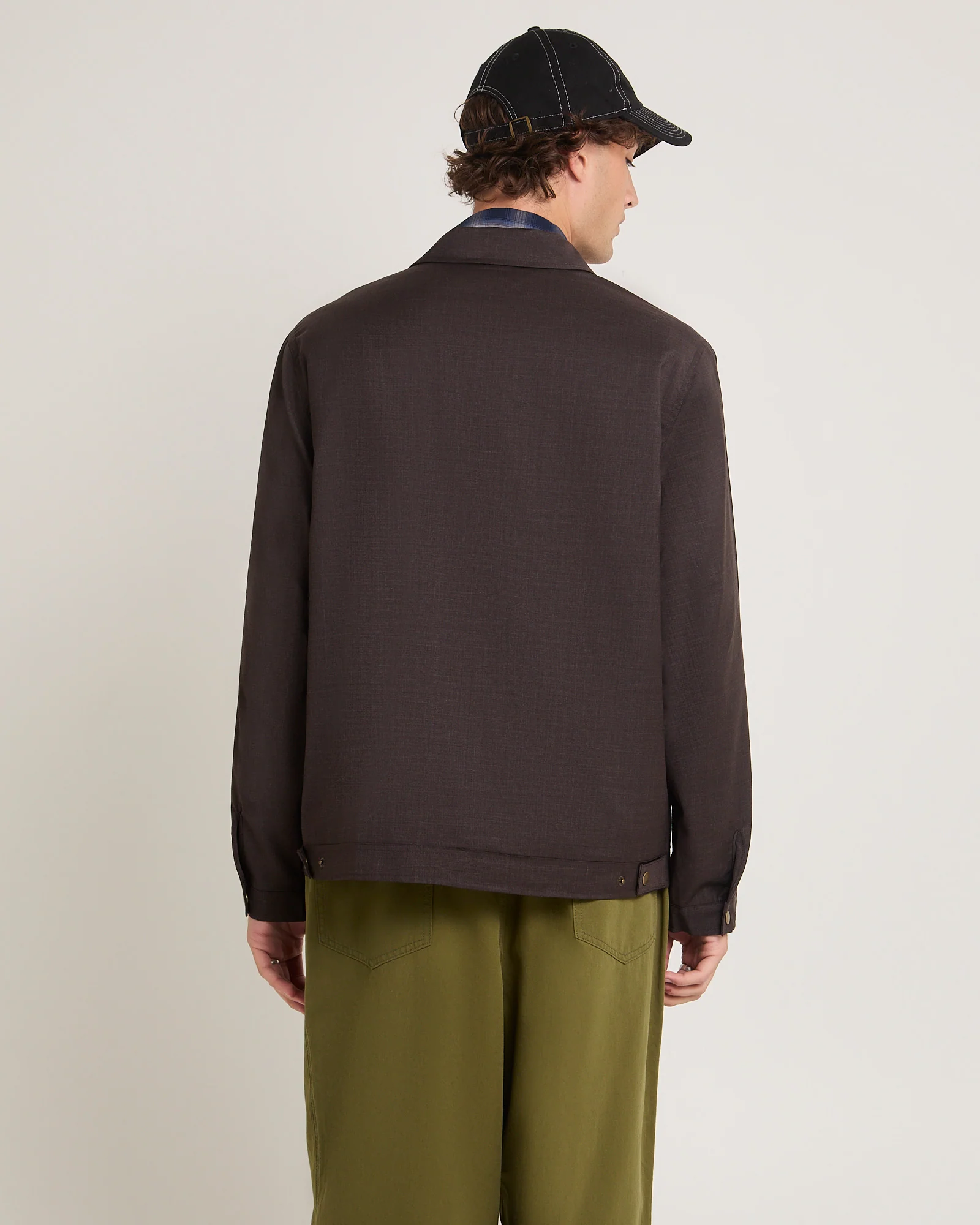 Gaberdine Zip Jacket - Image 3
