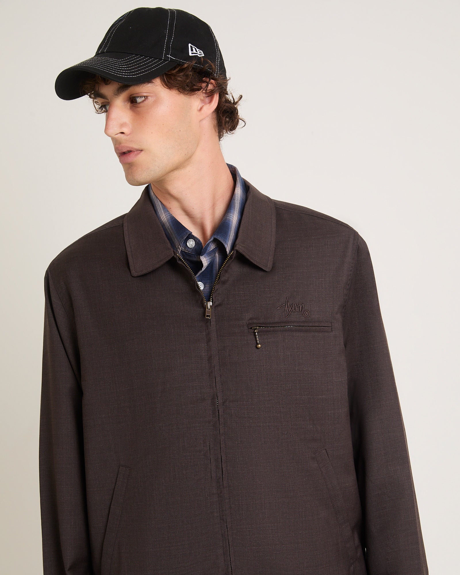 Gaberdine Zip Jacket - Image 5