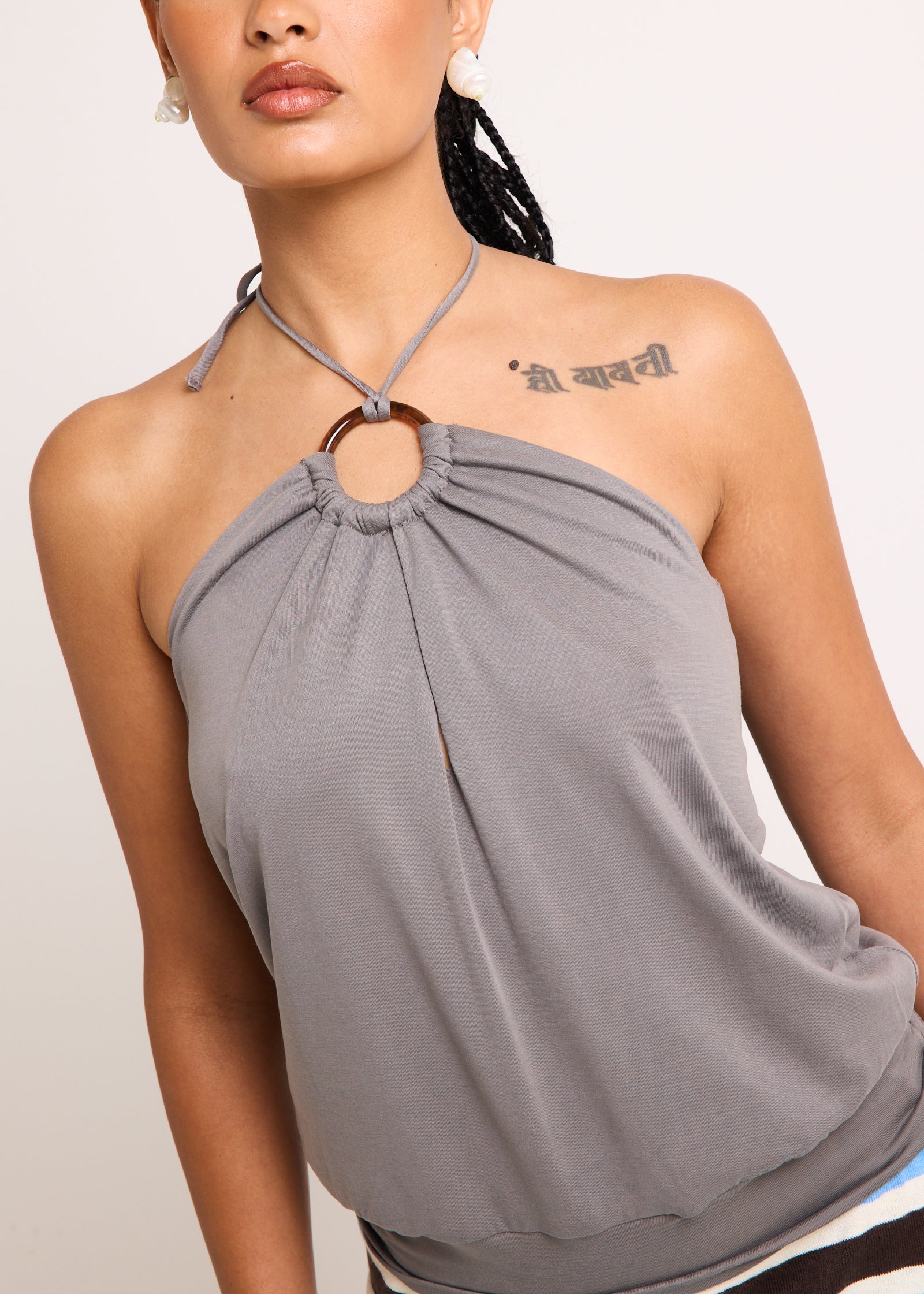 Gabriette Halter Ring Top - Image 6