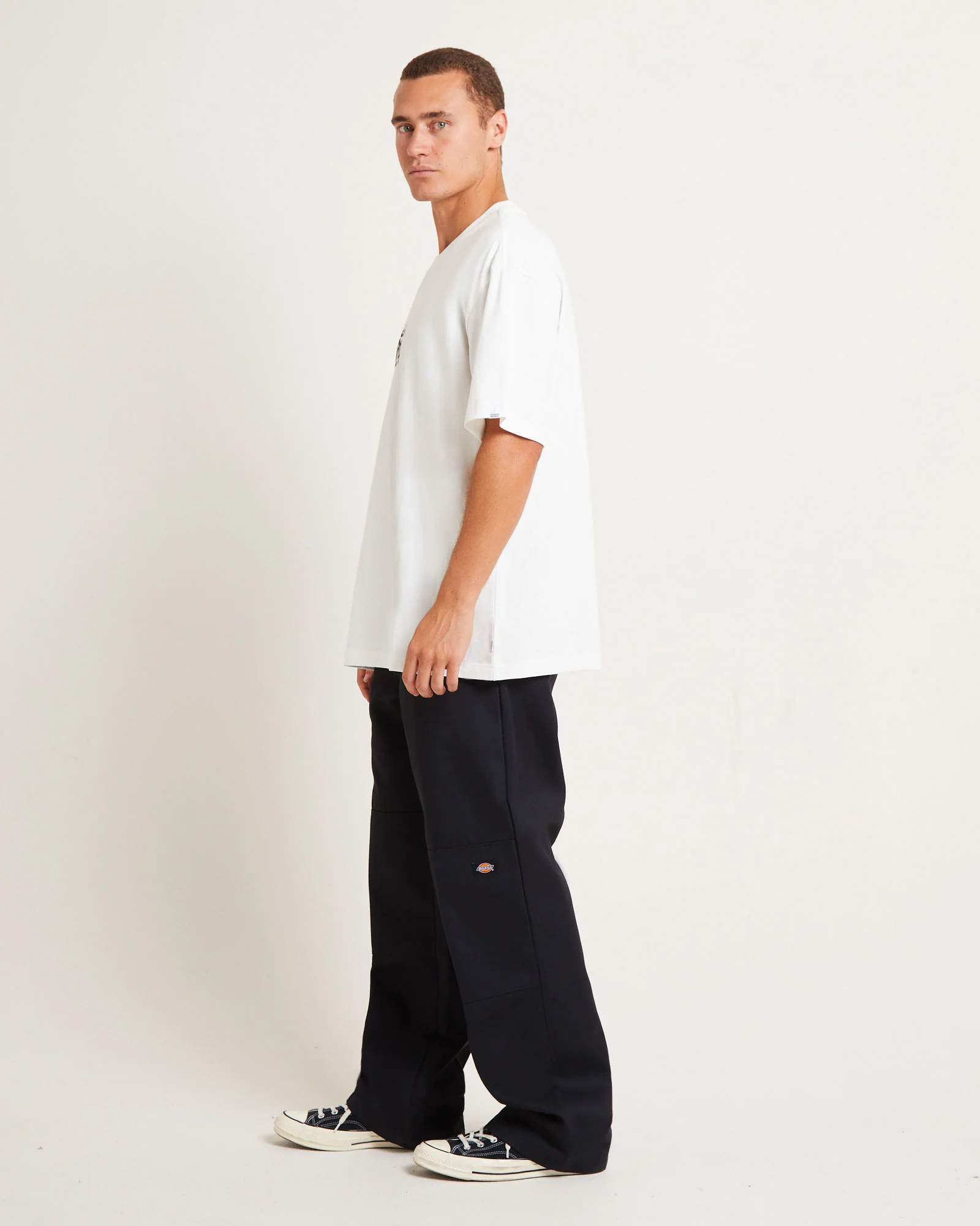 Gaffer Surplus Short Sleeve T-Shirt in Brown - Image 4