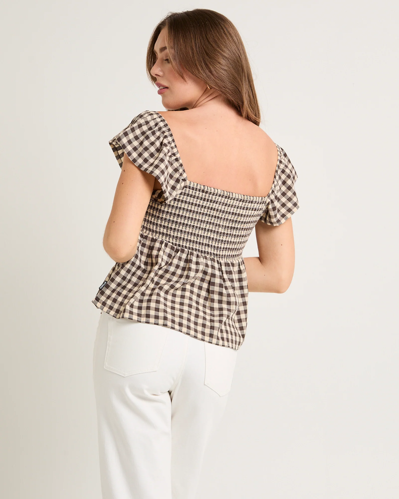 Gambet Check Top - Image 2