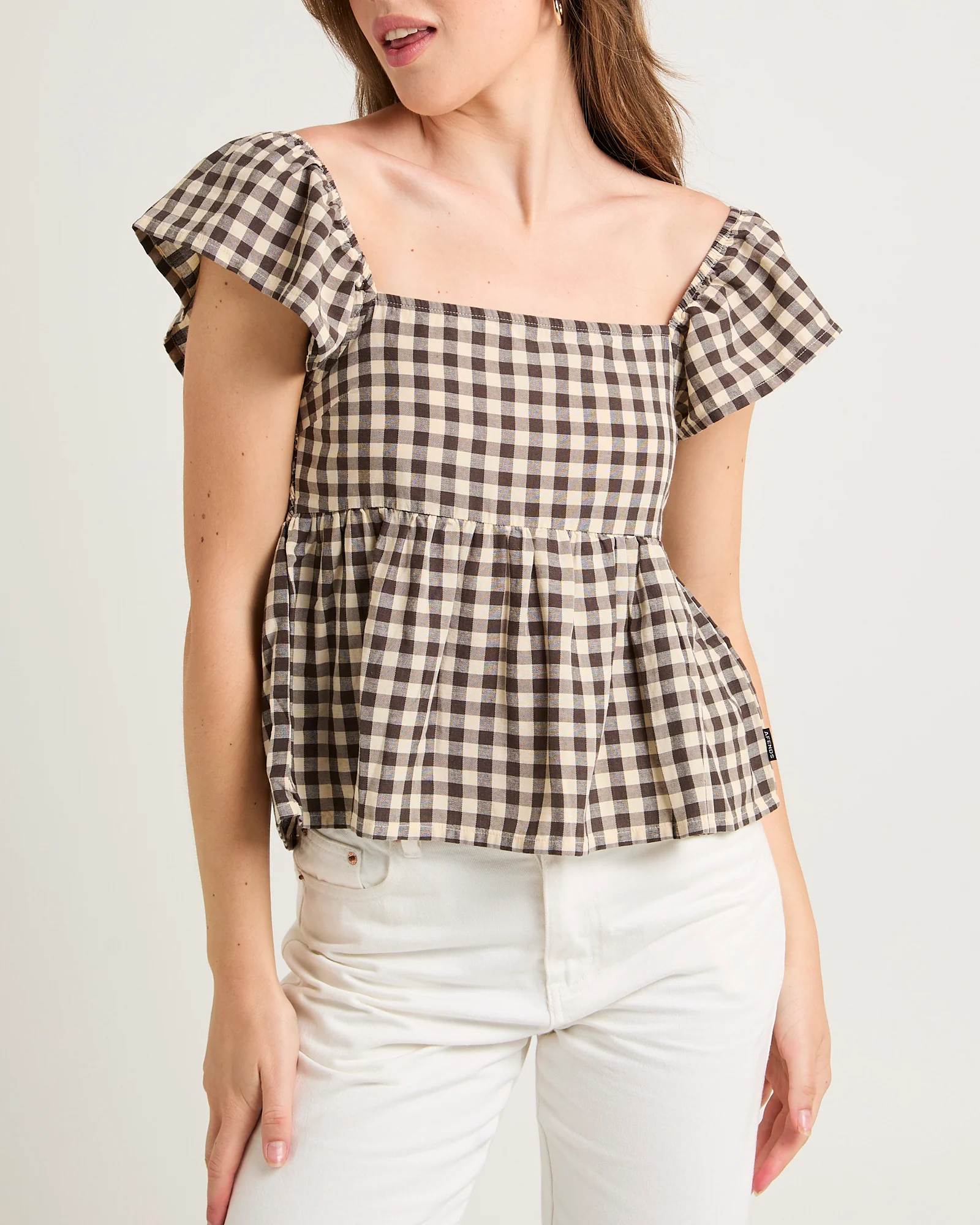 Gambet Check Top - Image 5