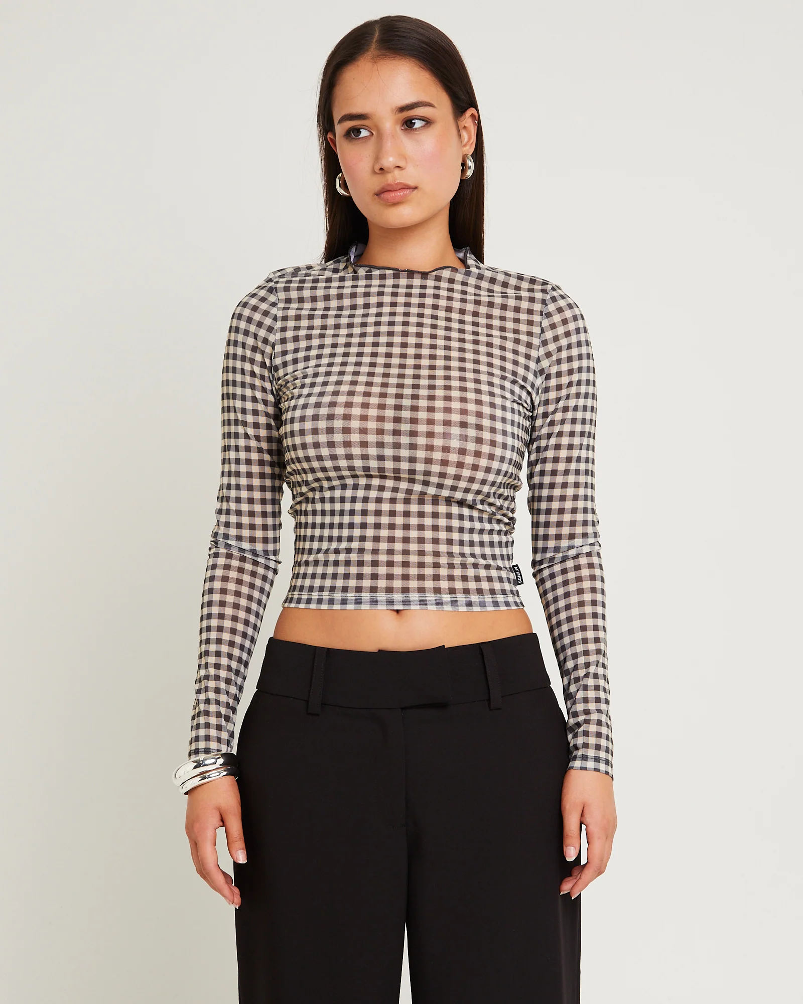 Gambet Sheer Long Sleeve Top - Image 2