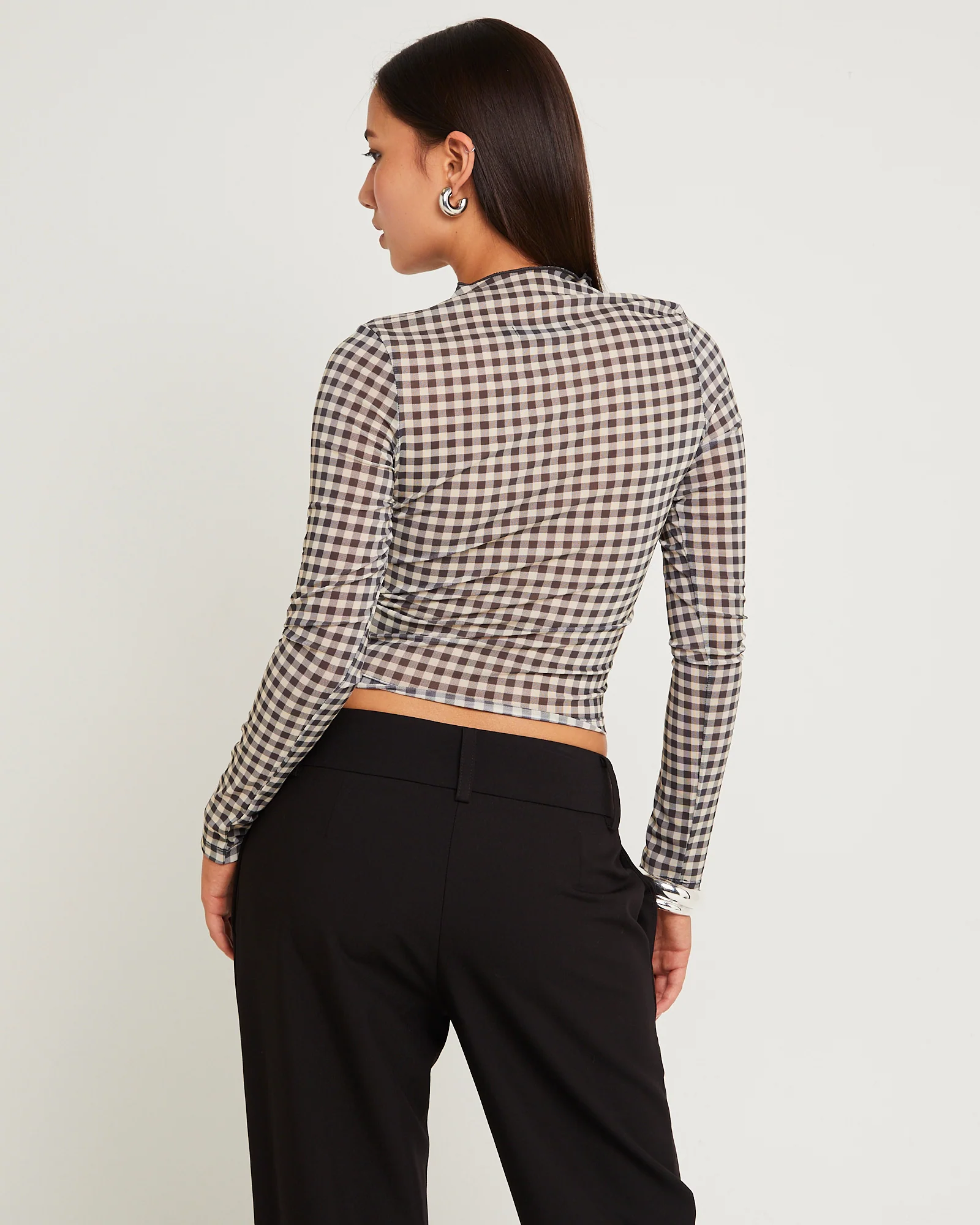 Gambet Sheer Long Sleeve Top - Image 3