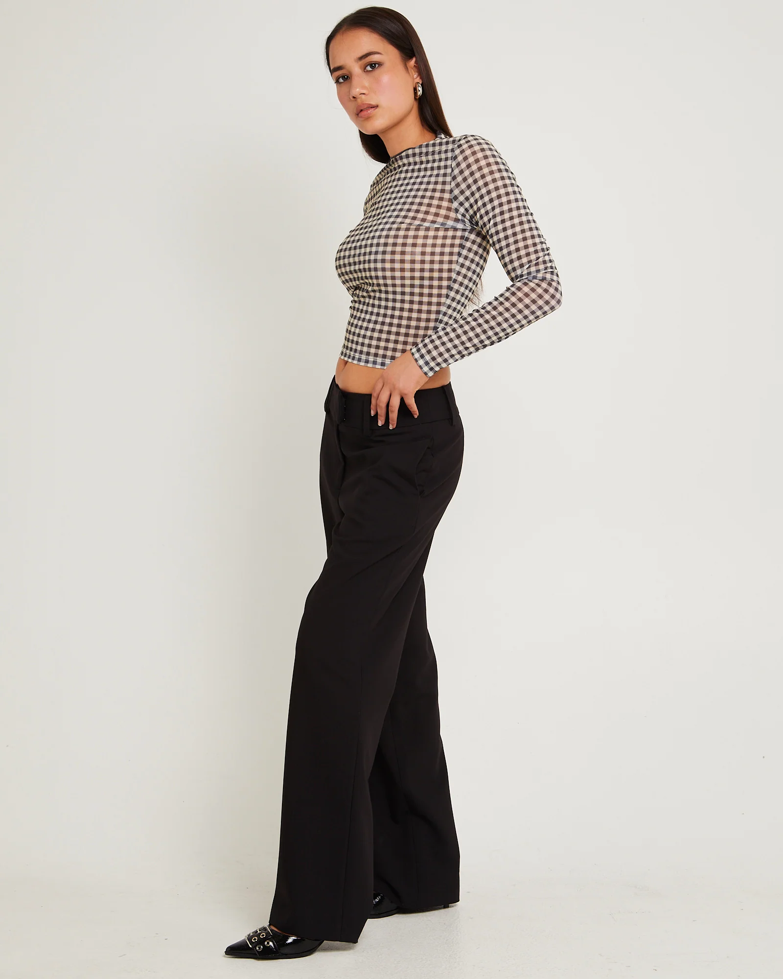 Gambet Sheer Long Sleeve Top - Image 4