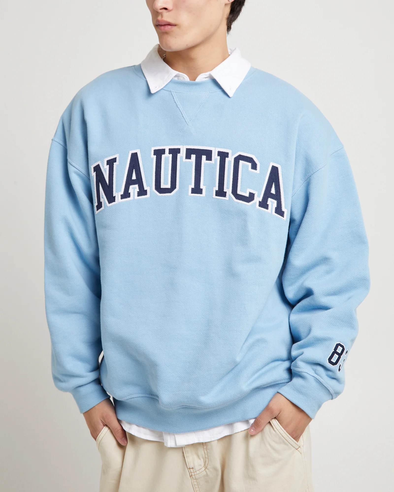 Gamma Sweatshirt Sky Blue - Image 5