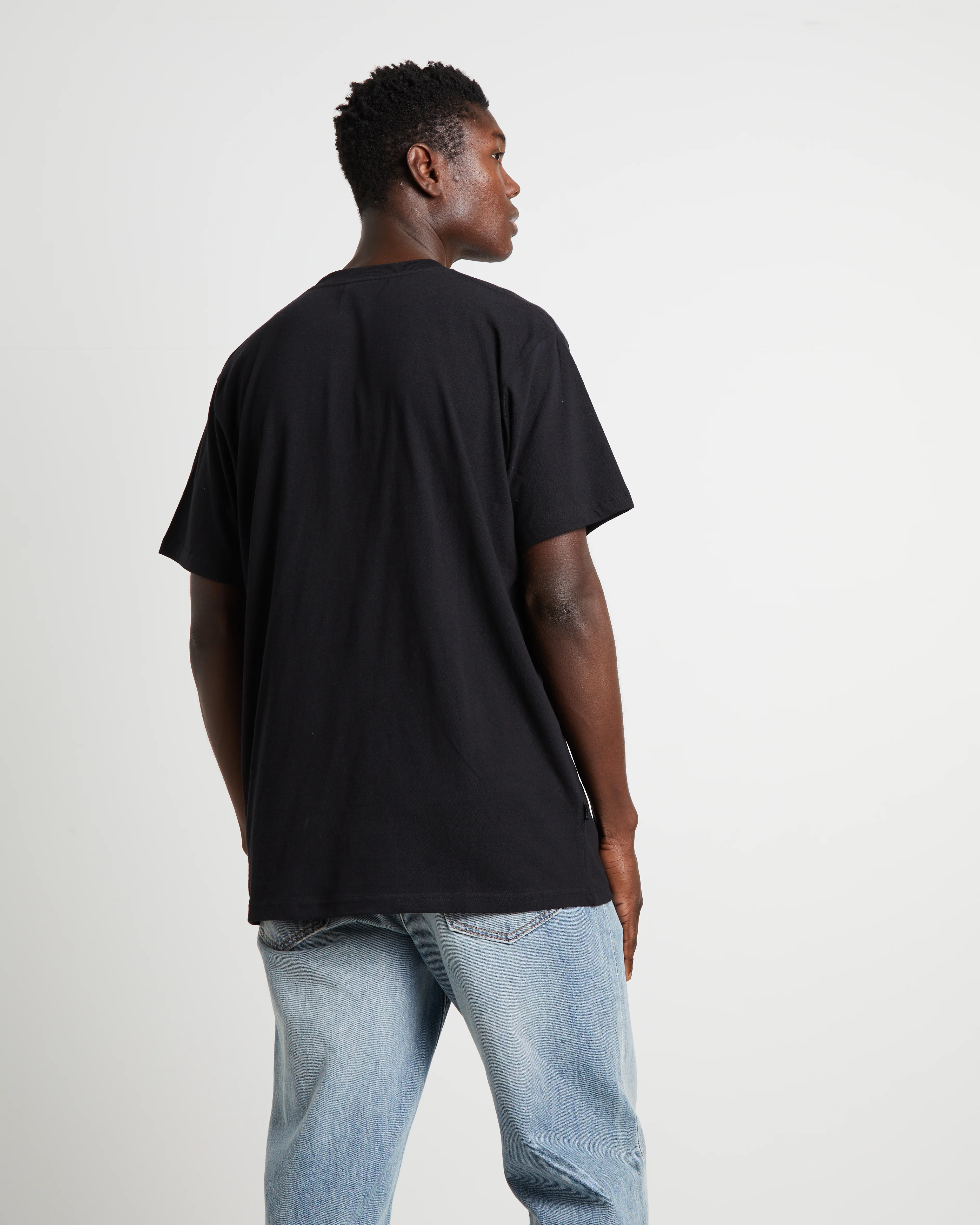 Garden Short Sleeve T-Shirt in Washed Black - Image 2