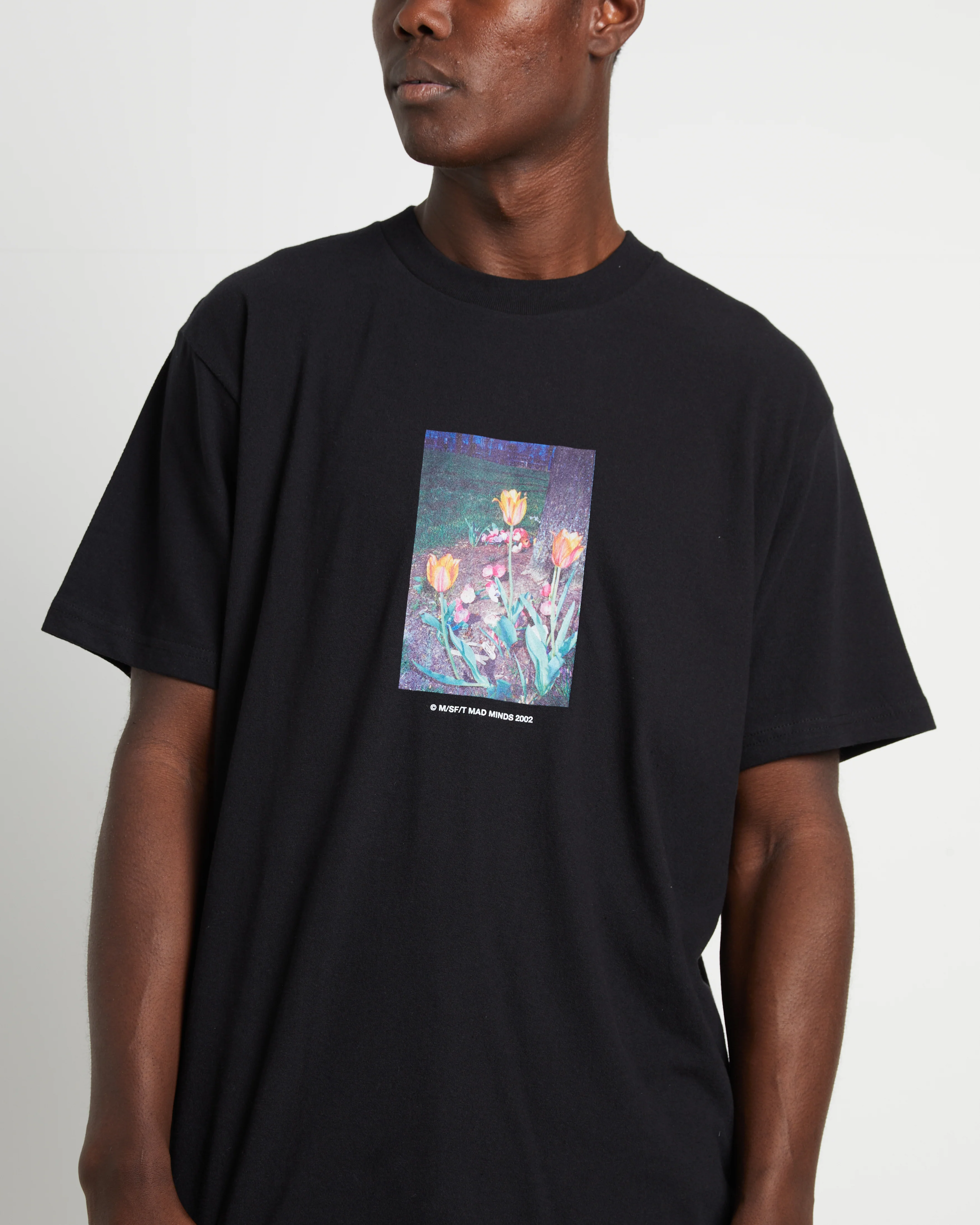 Garden Short Sleeve T-Shirt in Washed Black - Image 5