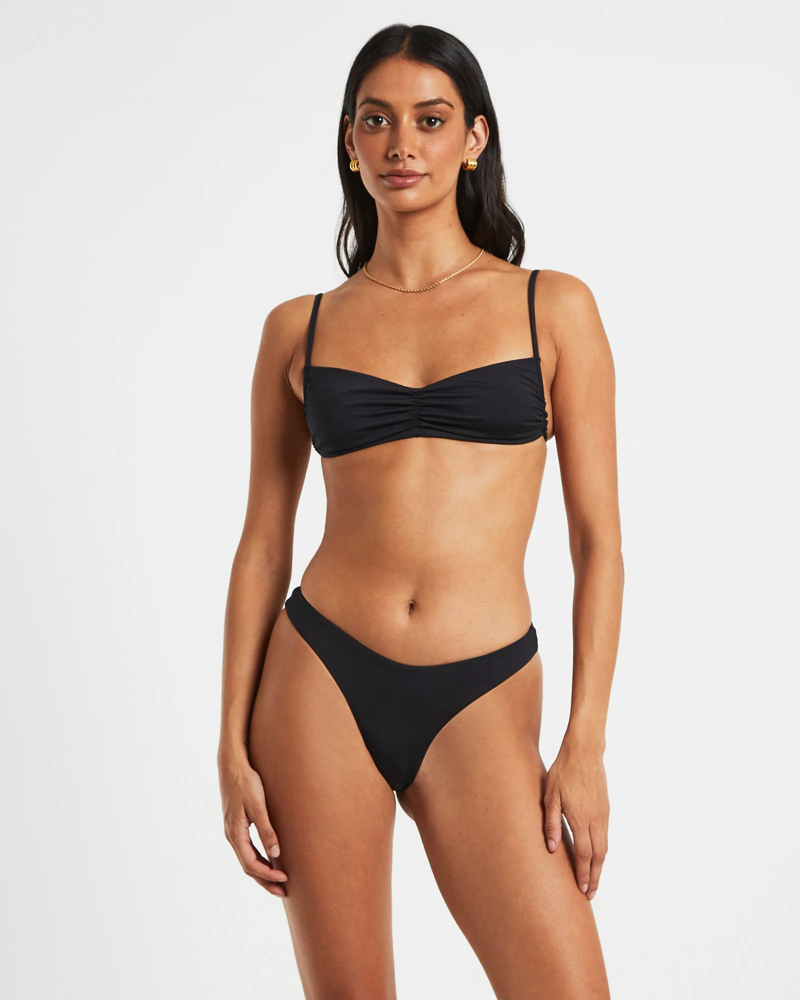 Gather Front Bikini Top - Image 2
