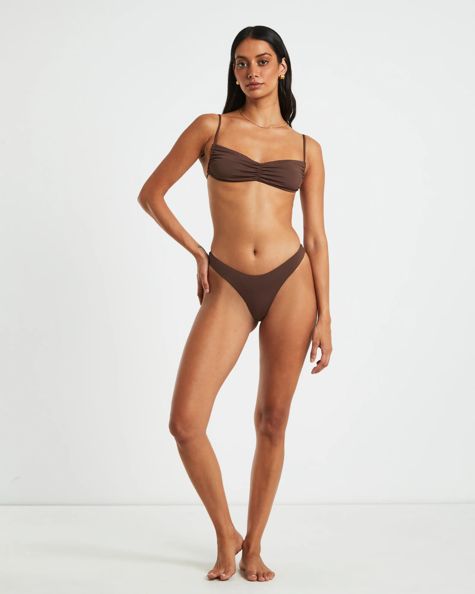 Gather Front Bikini Top - Image 3