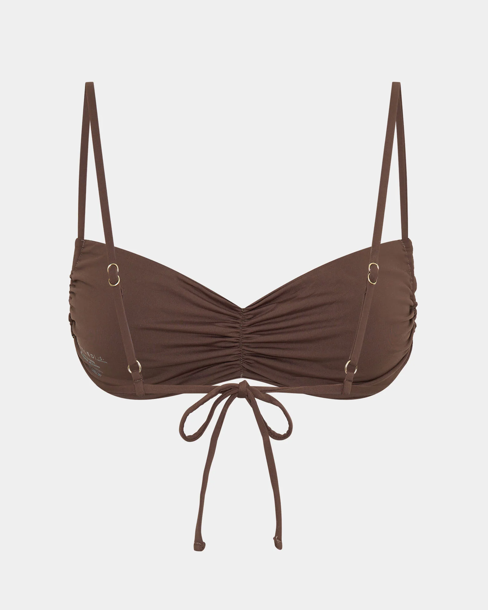 Gather Front Bikini Top - Image 8