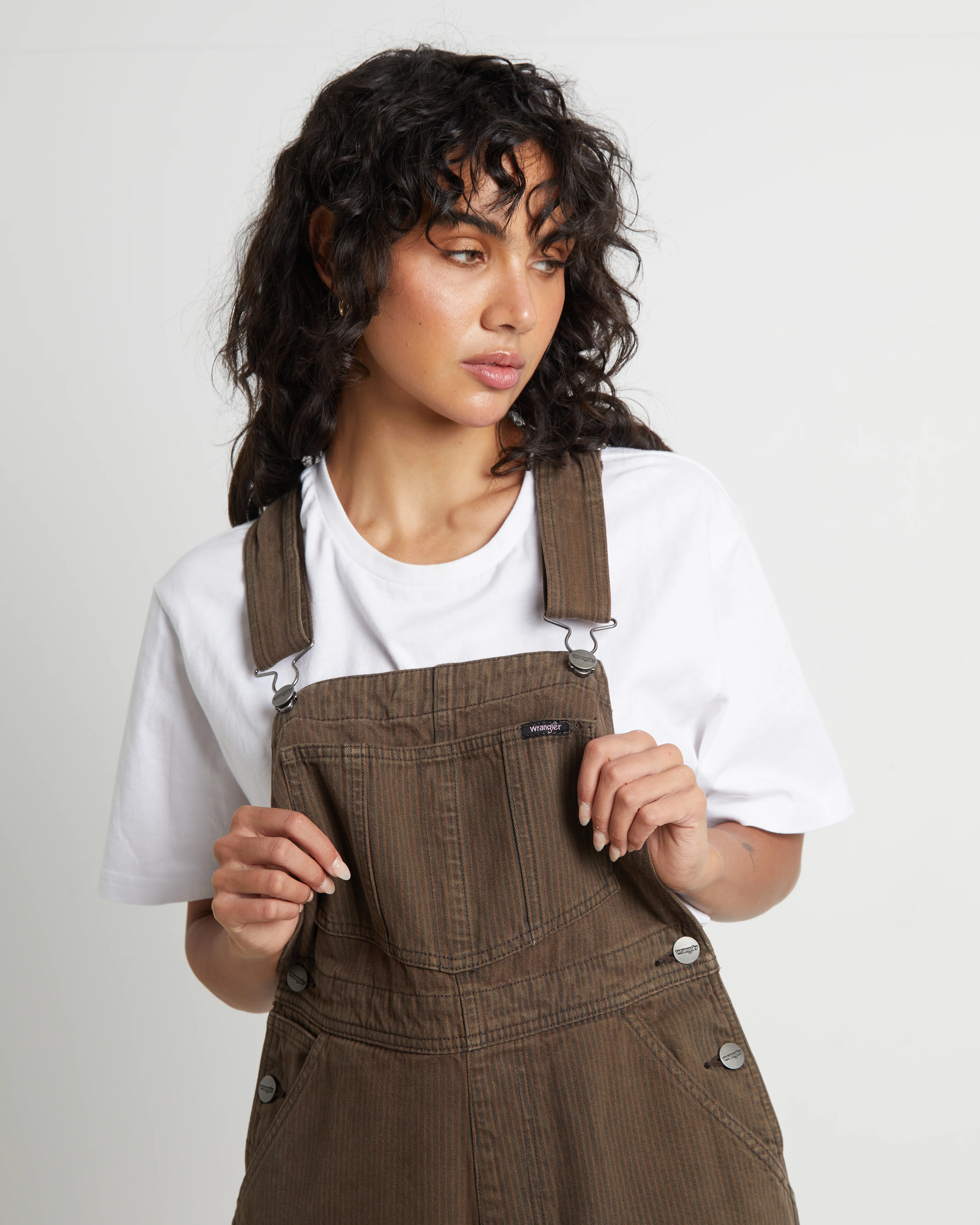 Get Gone Overalls in Choc Hickory Brown - Image 6