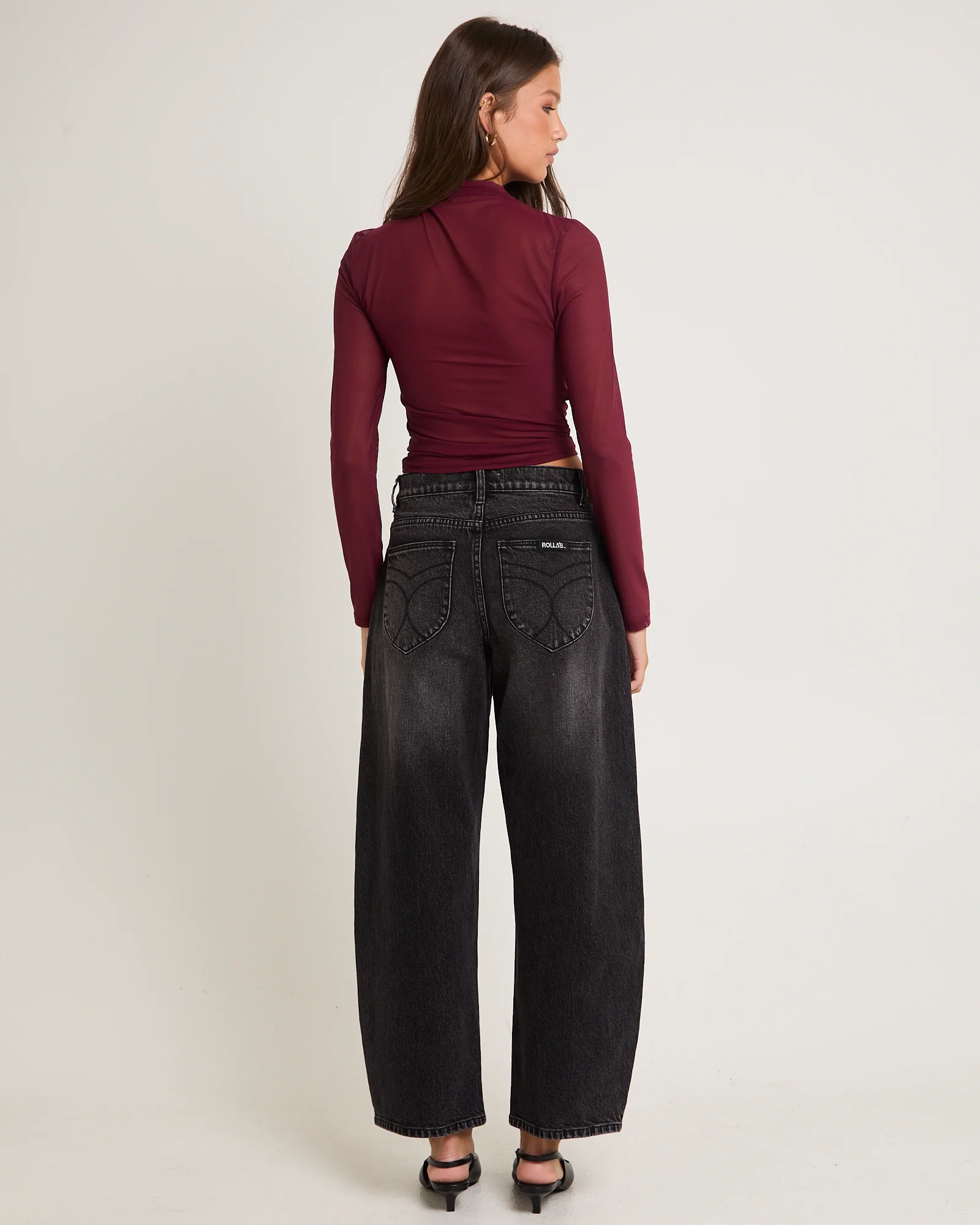 Gigi Barrel Denim Jeans - Image 2