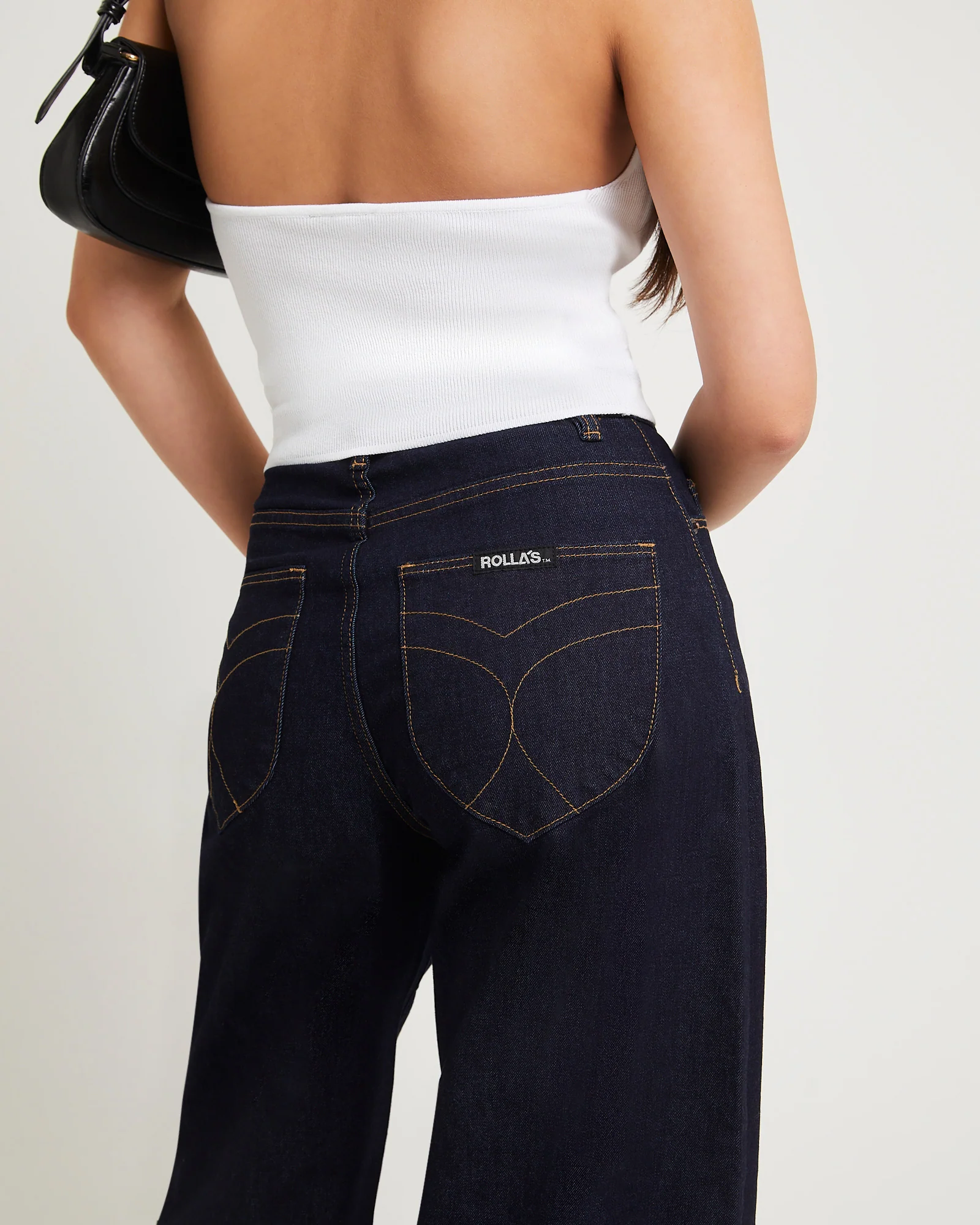 Gigi Barrel  Denim Jeans Helena Rinse Blue - Image 5