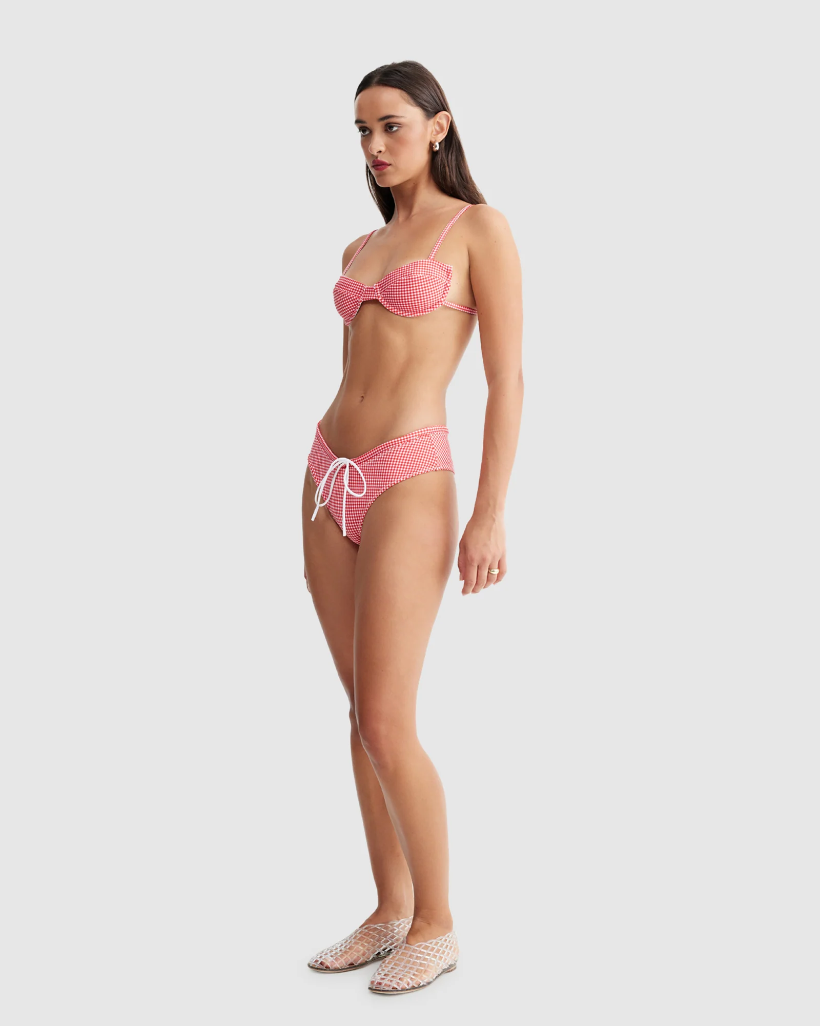Gingham Gisel Bikini Bottom - Image 3