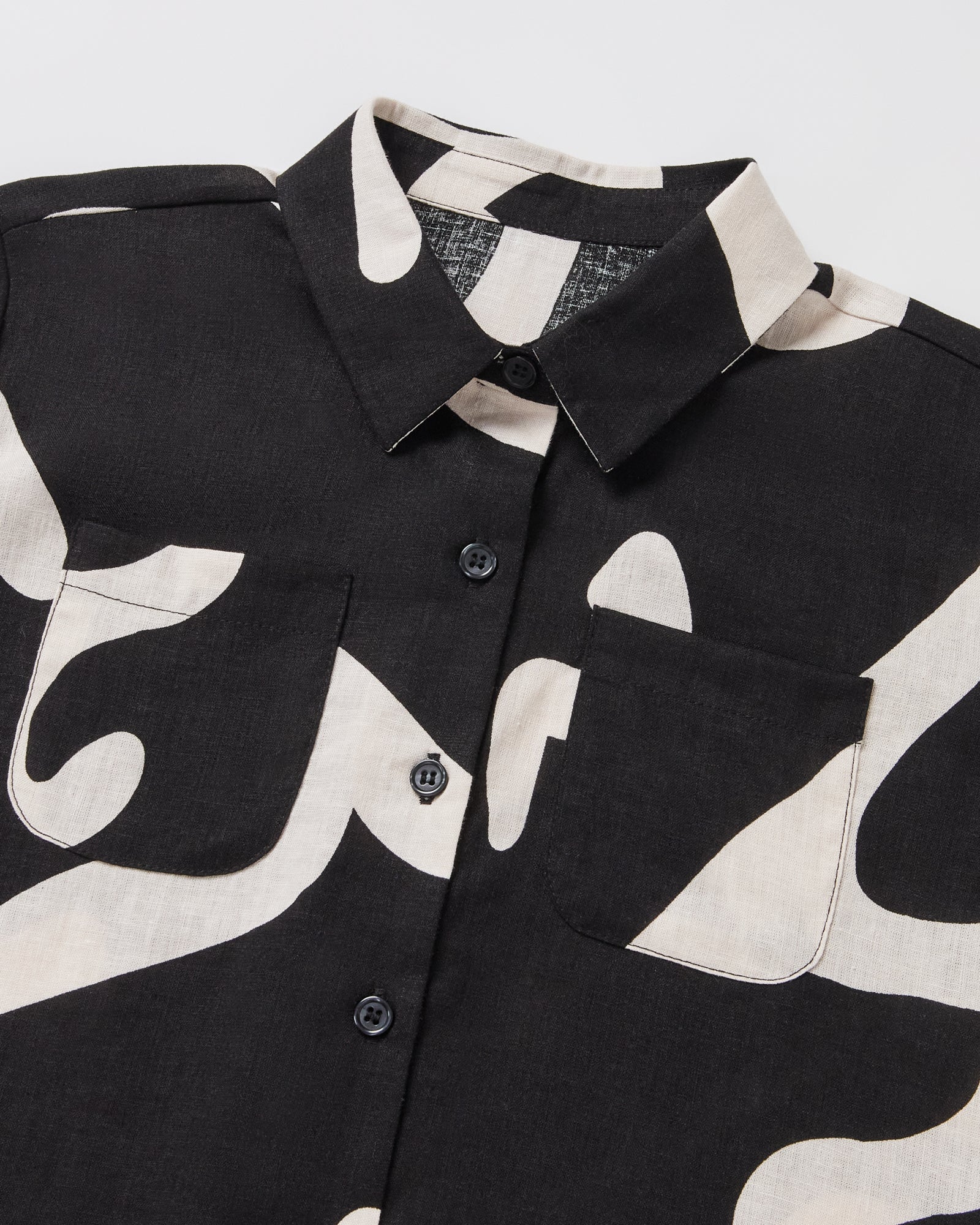 Girls Charlie Swirl Short Sleeve Shirt - Image 3
