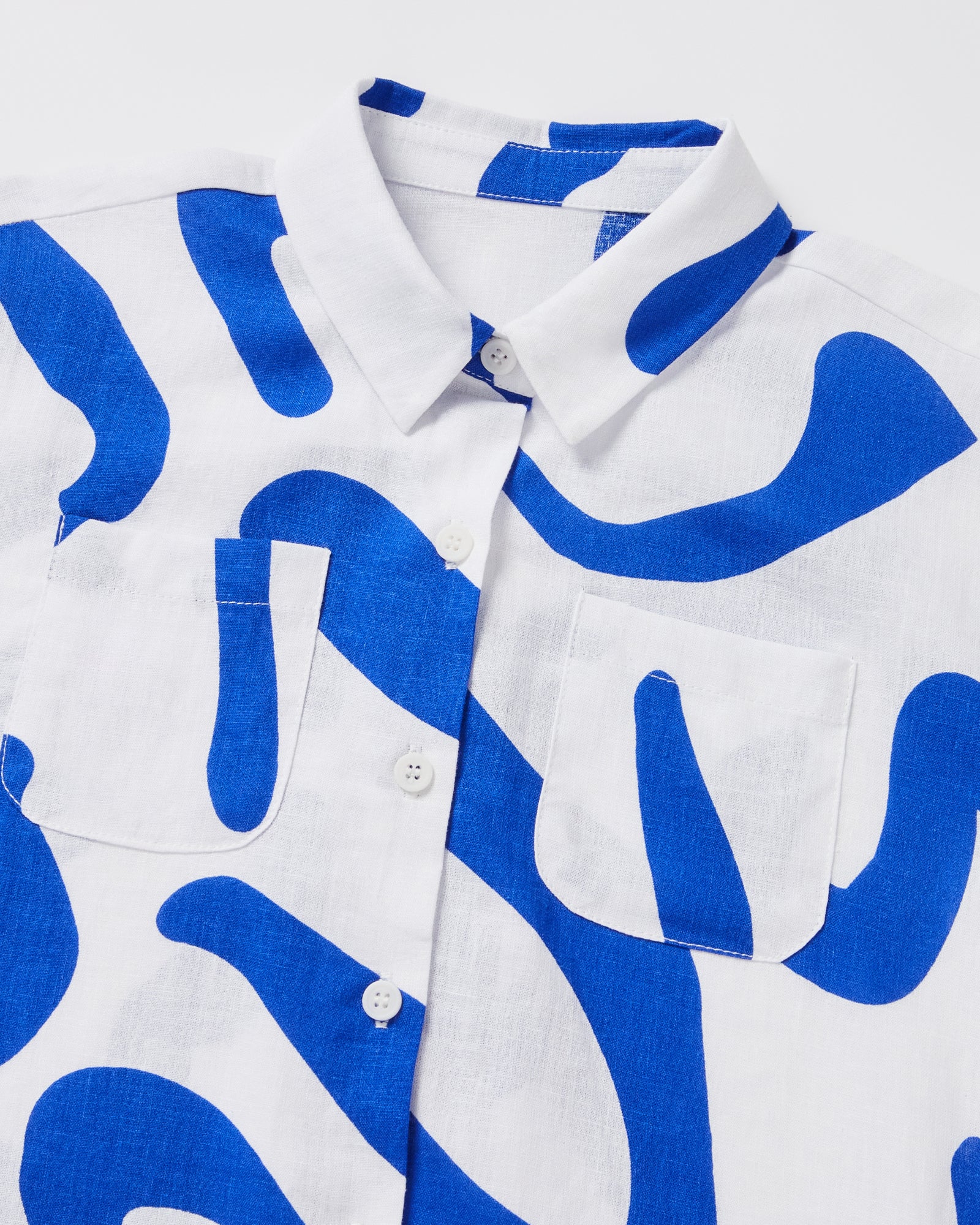 Girls Charlie Swirl Short Sleeve Shirt - Image 4