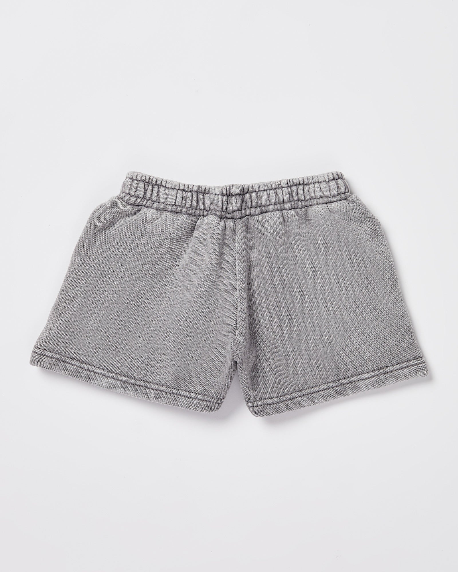 Girls Dive Fleece Short in Grey - Image 2