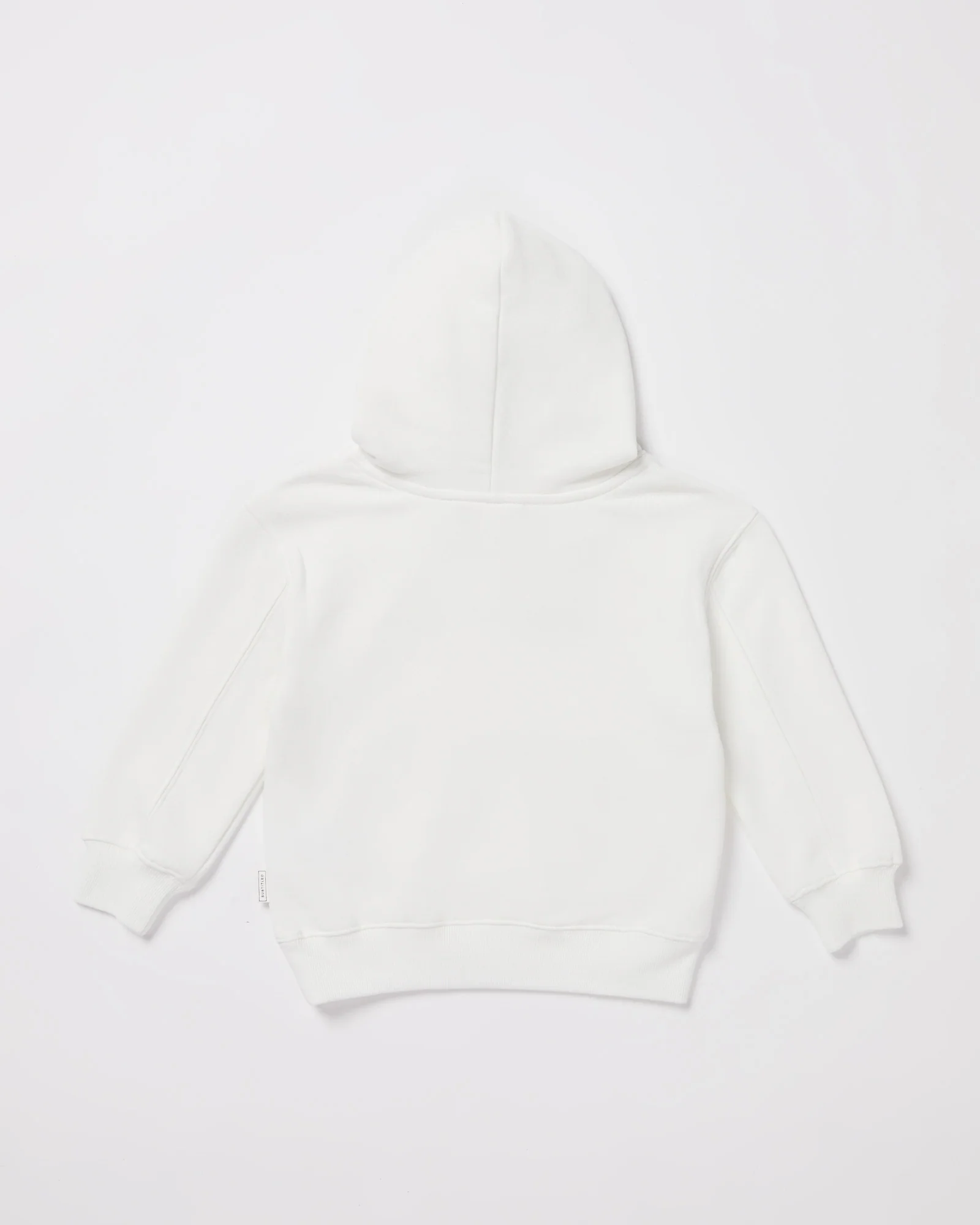 Girls State Oversized Hoodie in White - Image 2