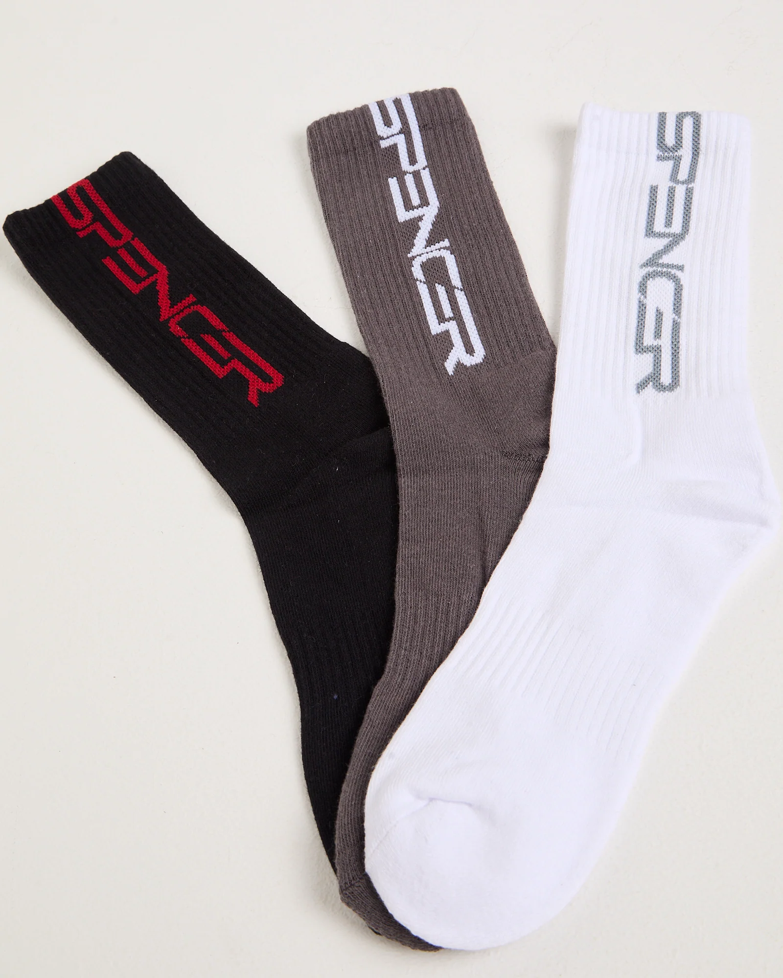 Glitch Y2K 3 Pack Socks - Image 2