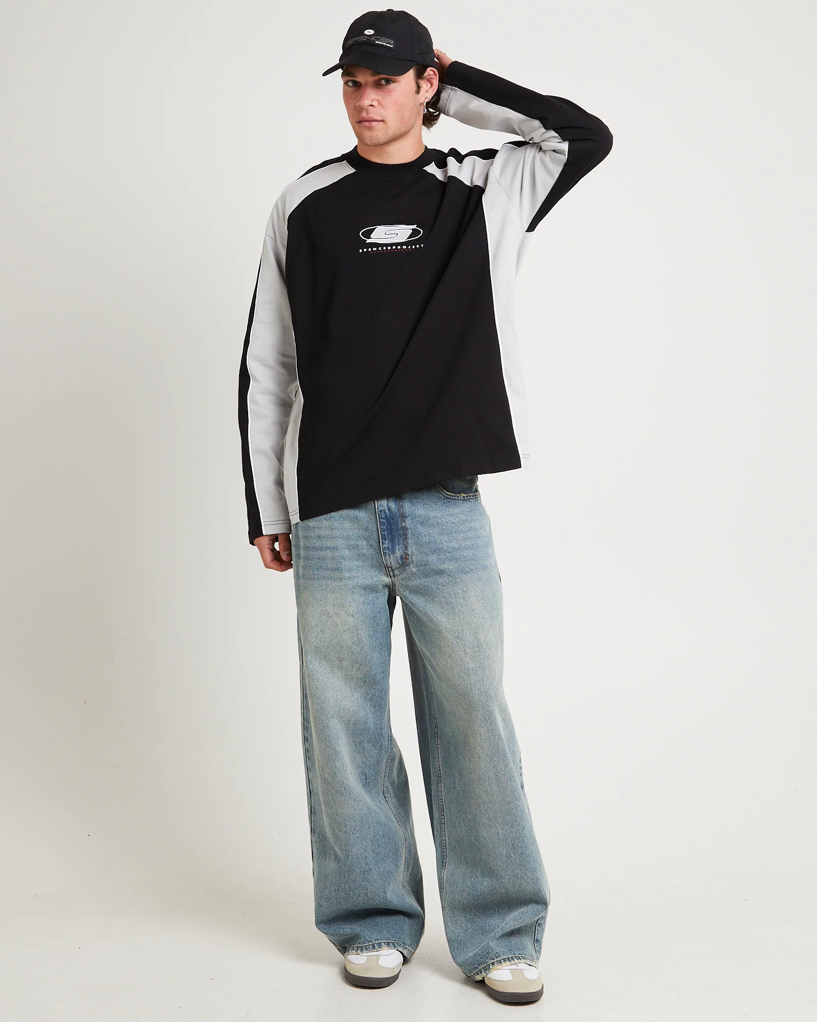 Glitch Y2K Long Sleeve T-Shirt - Image 3