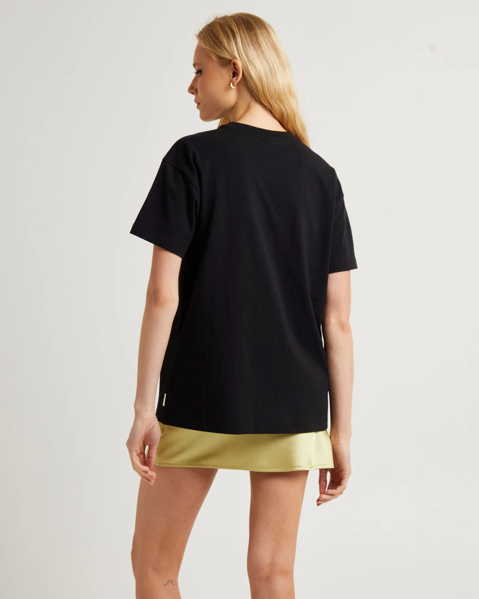 Glitter Floral Boyfriend T-Shirt - Image 2