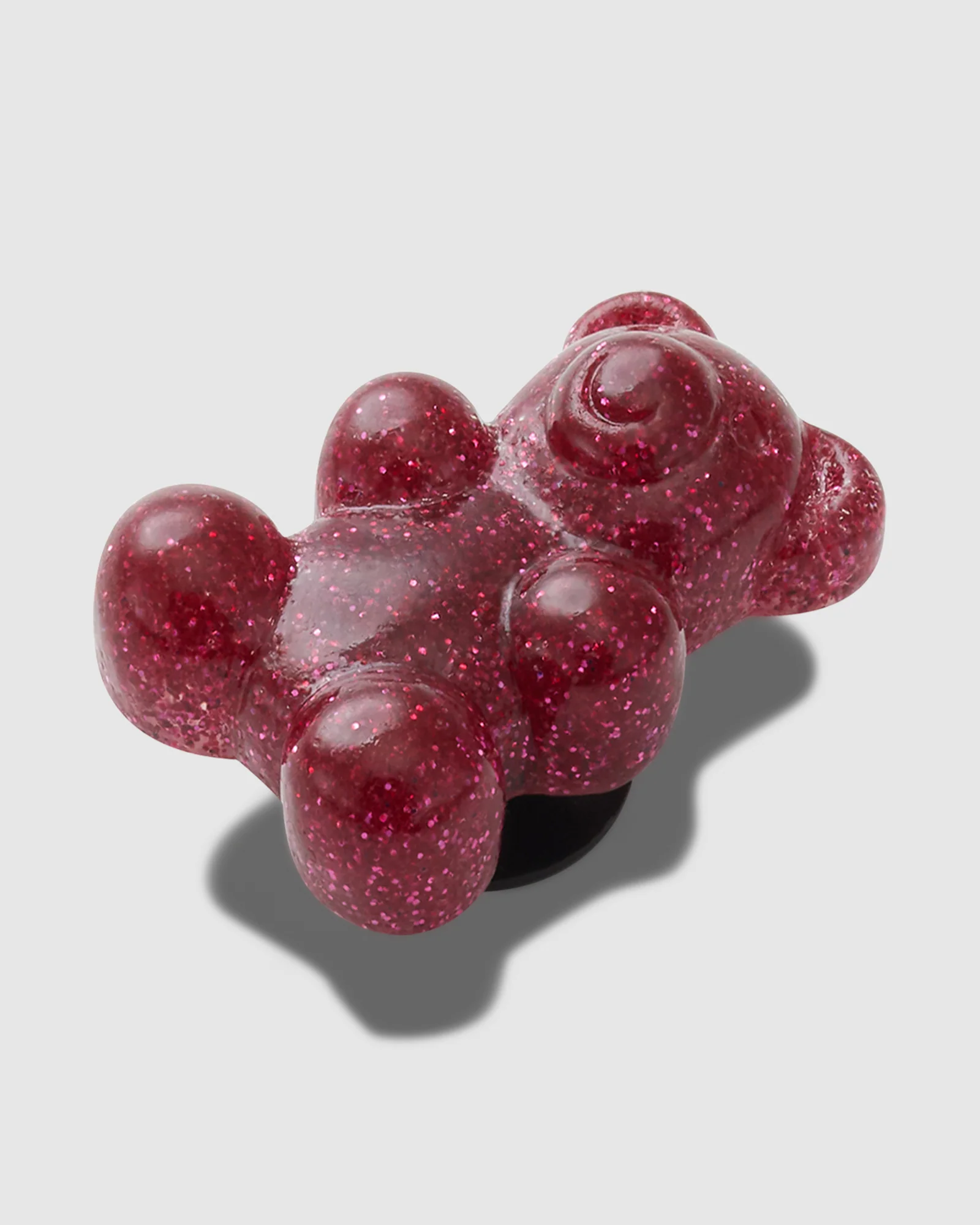 Glitter Pink Candy Bear Jibbitz - Image 2