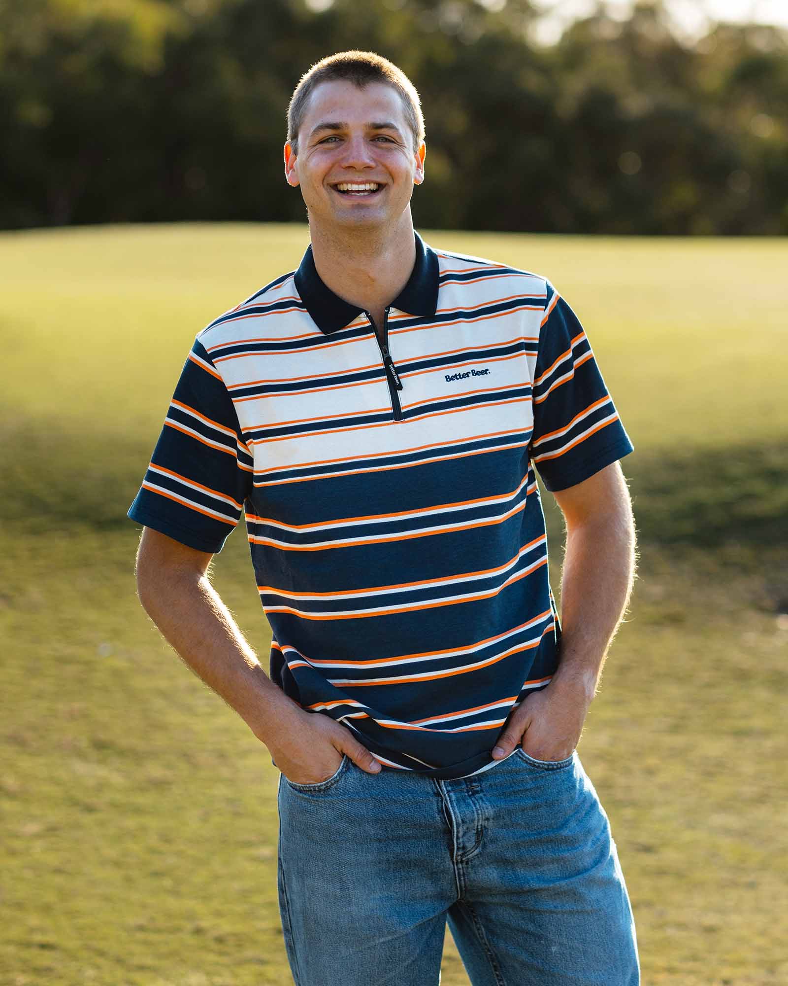 Golf Polo Wordmark Shirt - Image 4