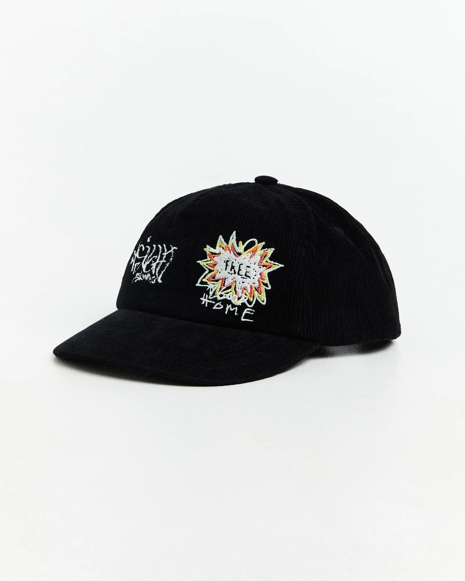 Good Home Cord Cap Black - Image 2