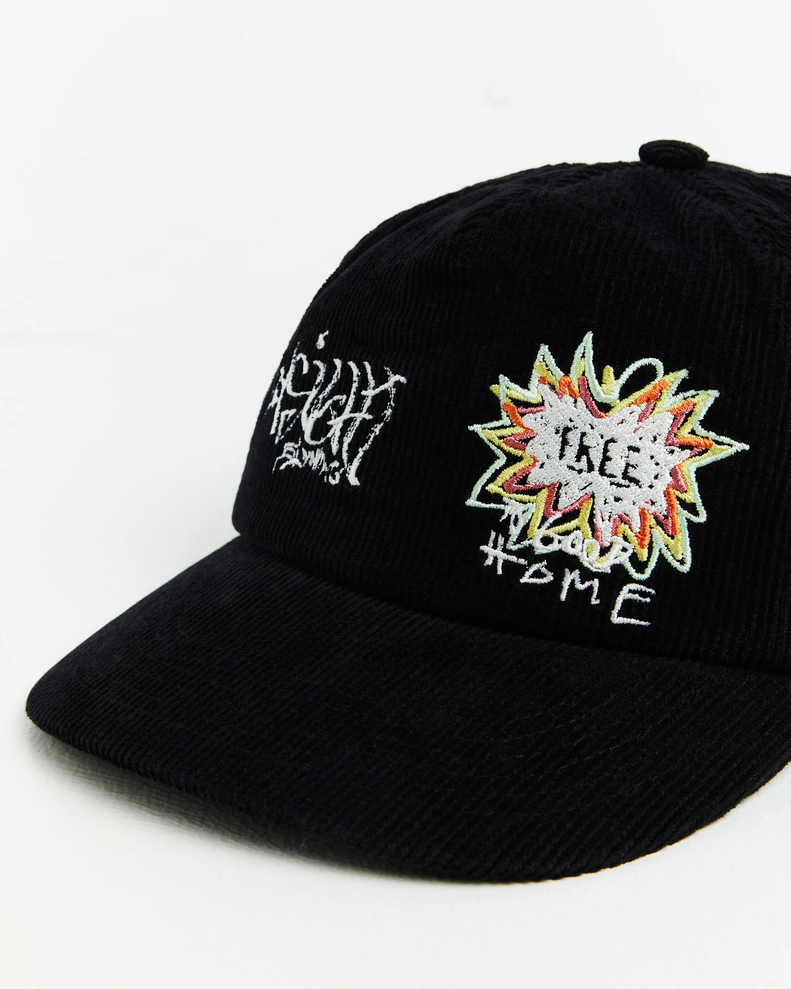 Good Home Cord Cap Black - Image 5